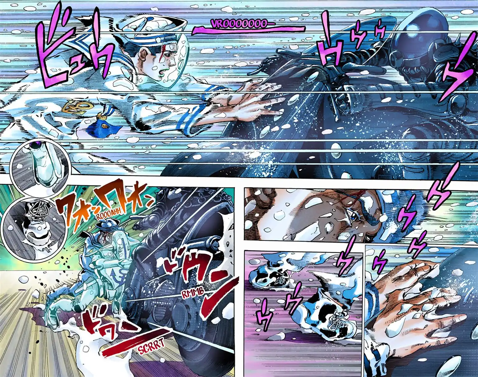 JoJo's Bizarre Adventure Part 8 - JoJolion (Official Colored) Capitolo 15 page 8