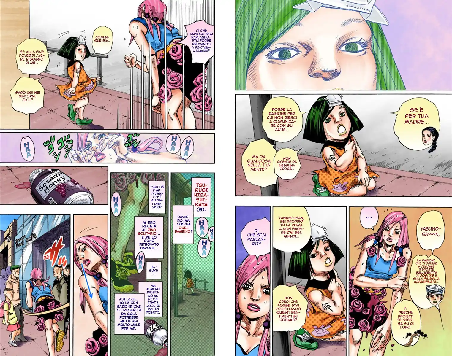 JoJo's Bizarre Adventure Part 8 - JoJolion (Official Colored) Capitolo 25 page 4