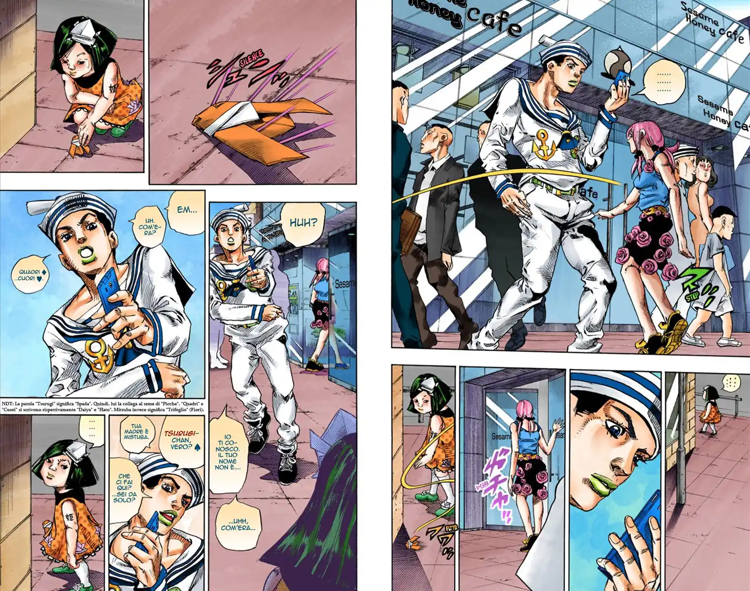 JoJo's Bizarre Adventure Part 8 - JoJolion (Official Colored) Capitolo 25 page 5