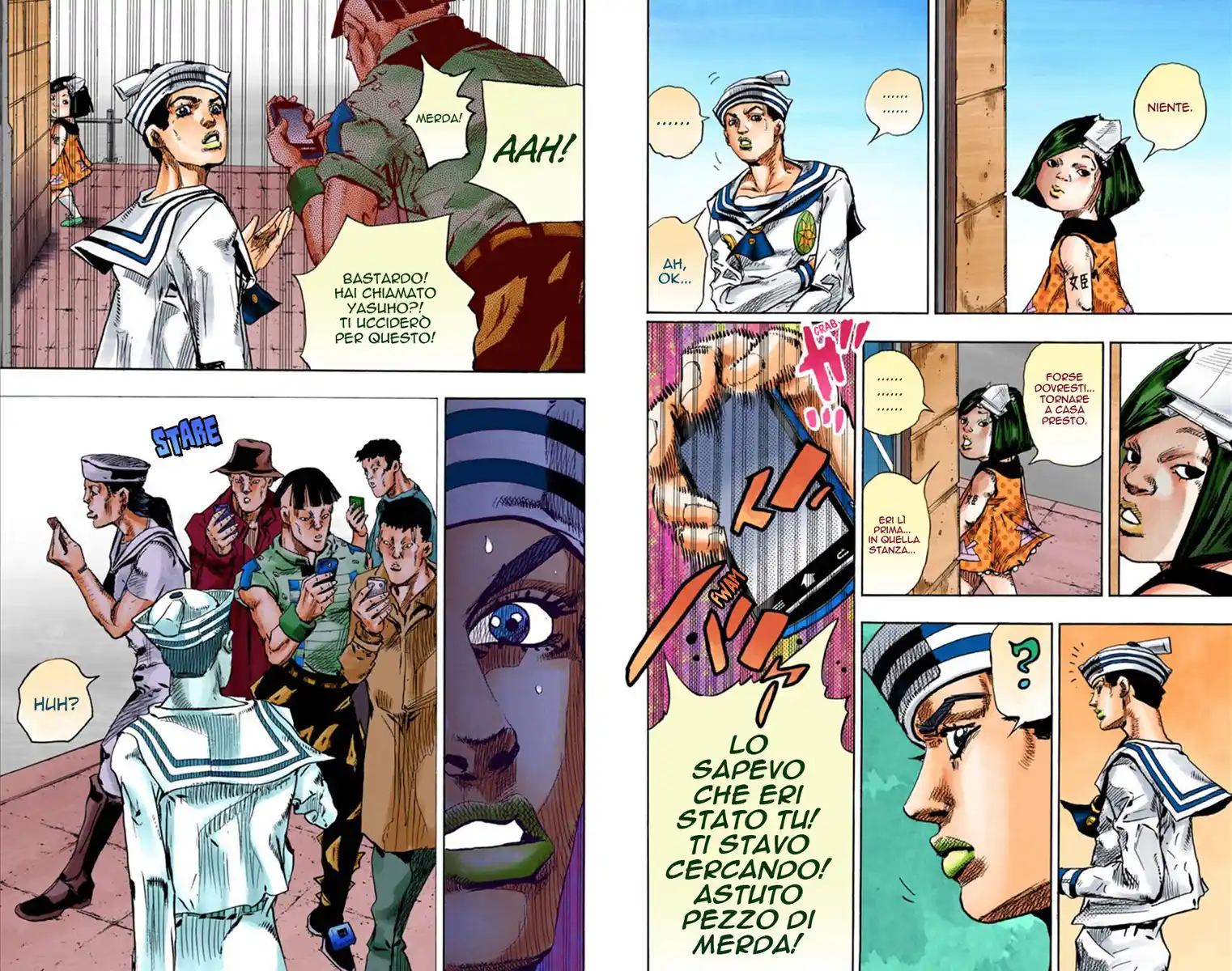 JoJo's Bizarre Adventure Part 8 - JoJolion (Official Colored) Capitolo 25 page 6