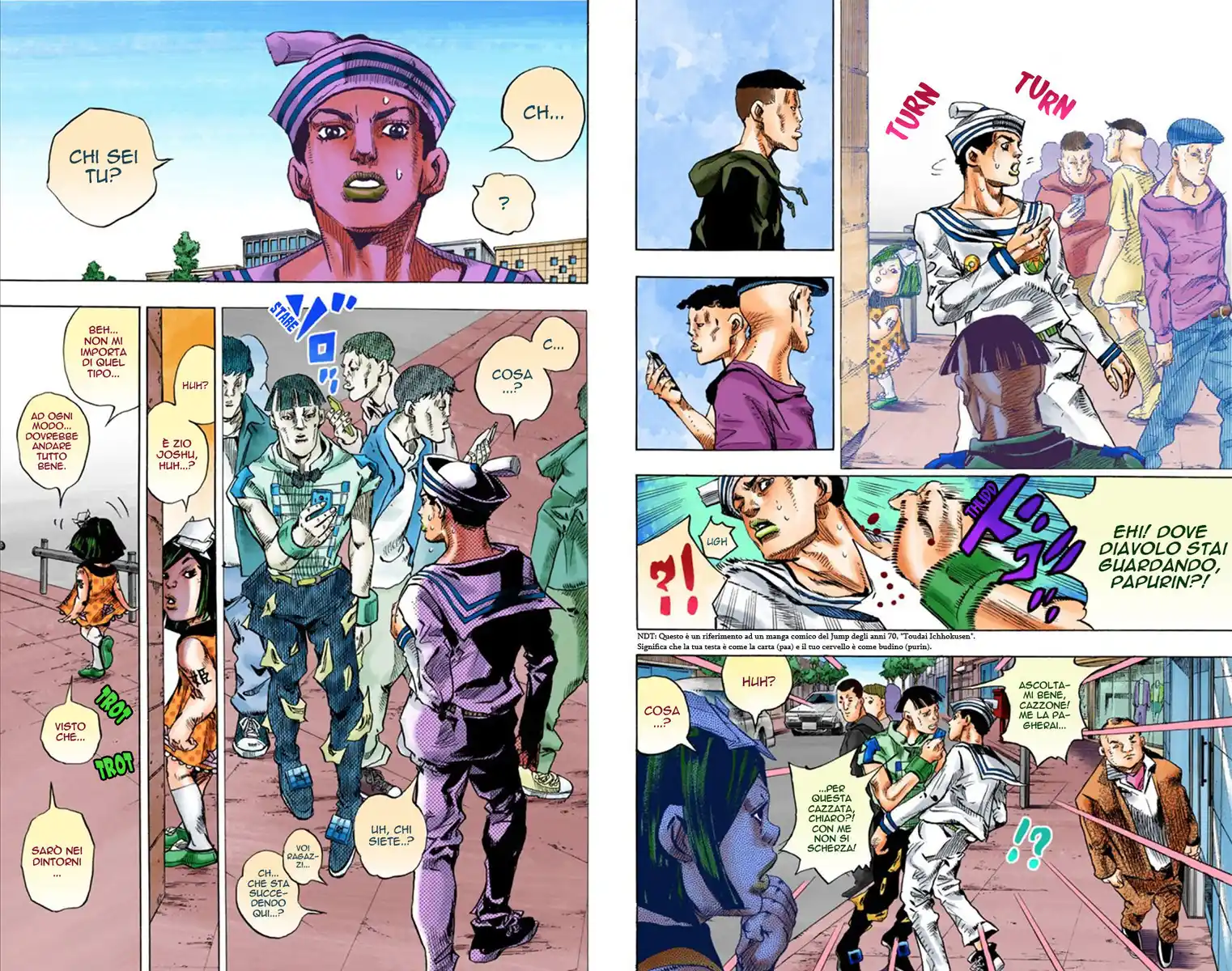 JoJo's Bizarre Adventure Part 8 - JoJolion (Official Colored) Capitolo 25 page 7