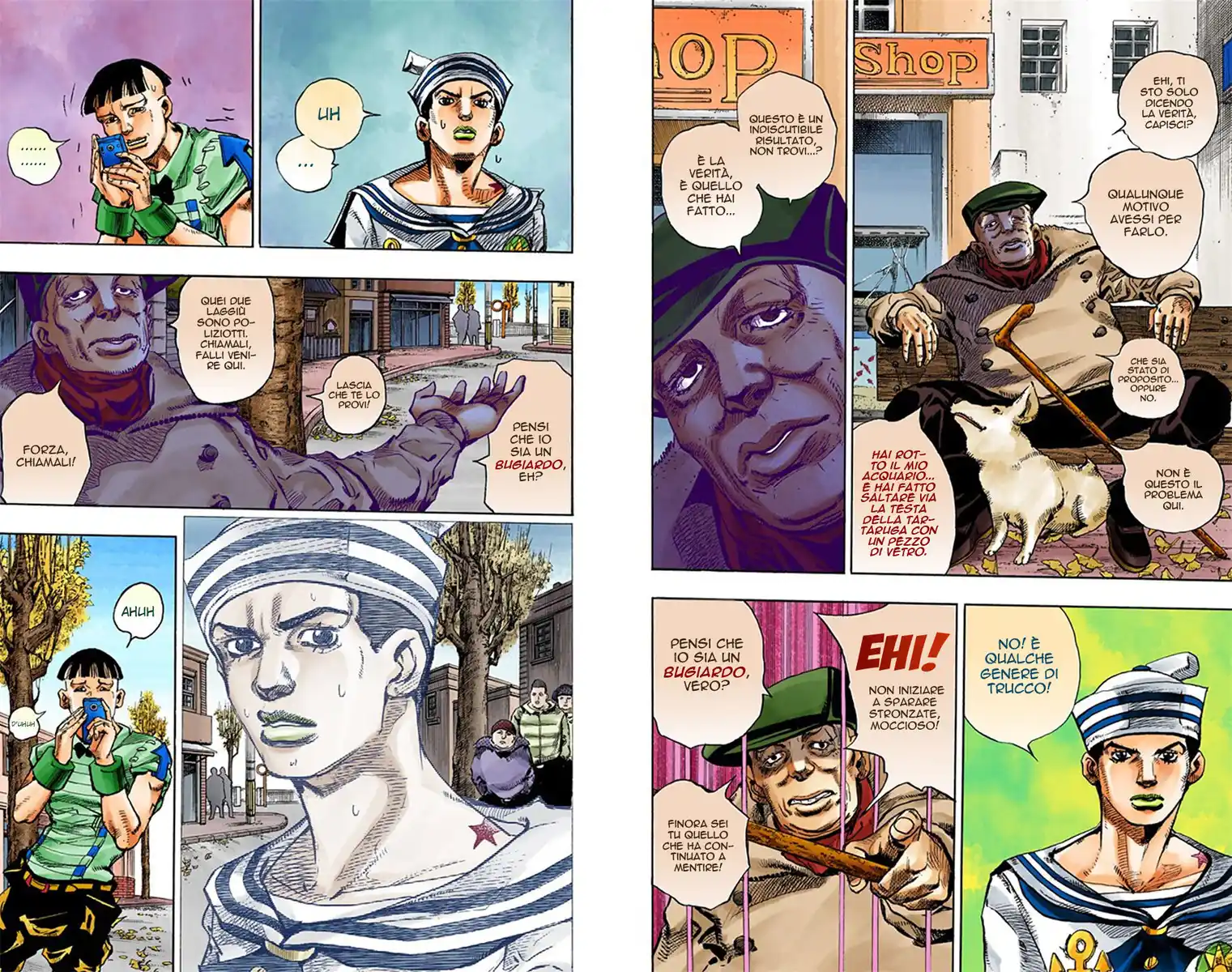 JoJo's Bizarre Adventure Part 8 - JoJolion (Official Colored) Capitolo 19 page 8