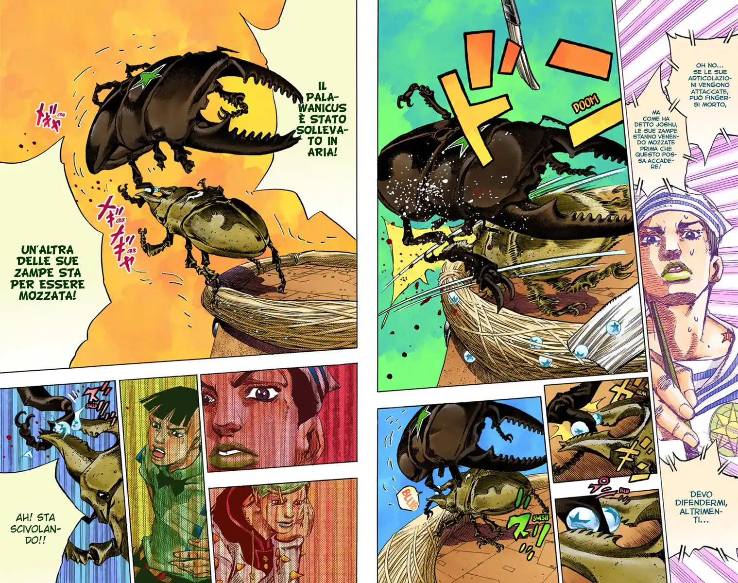 JoJo's Bizarre Adventure Part 8 - JoJolion (Official Colored) Capitolo 37 page 4