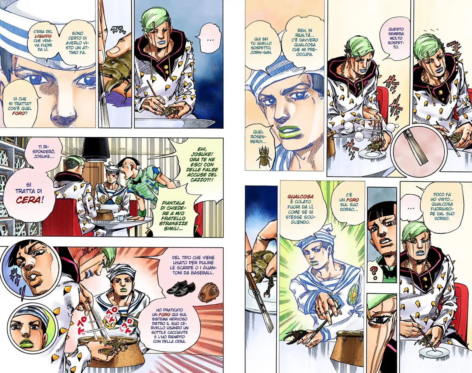 JoJo's Bizarre Adventure Part 8 - JoJolion (Official Colored) Capitolo 37 page 7