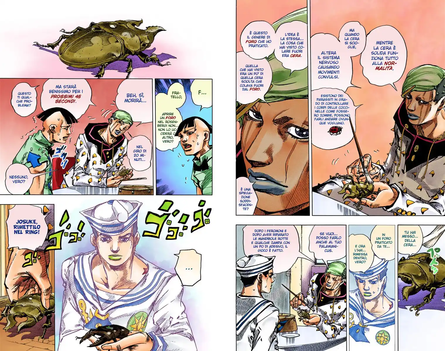 JoJo's Bizarre Adventure Part 8 - JoJolion (Official Colored) Capitolo 37 page 8