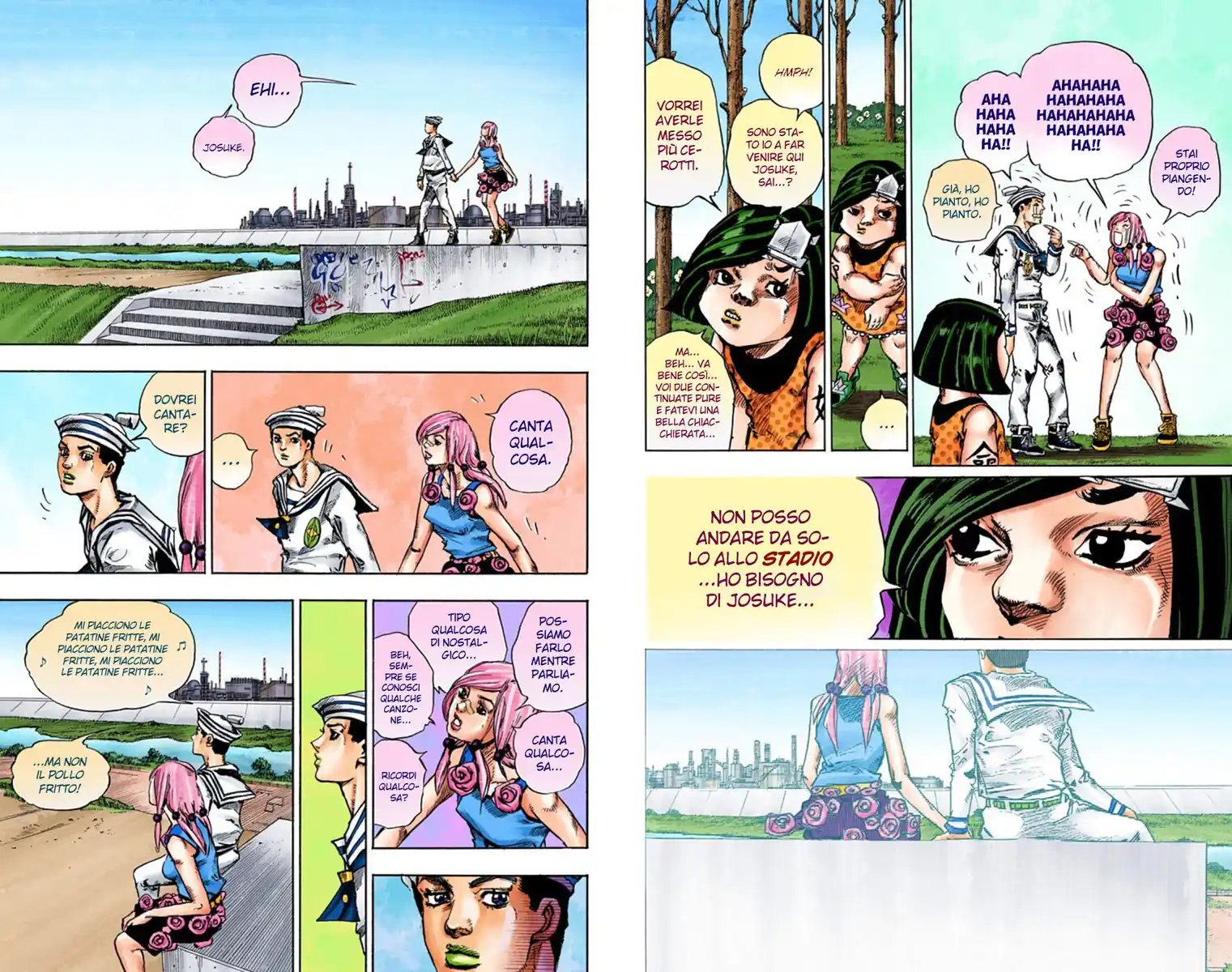 JoJo's Bizarre Adventure Part 8 - JoJolion (Official Colored) Capitolo 43 page 13