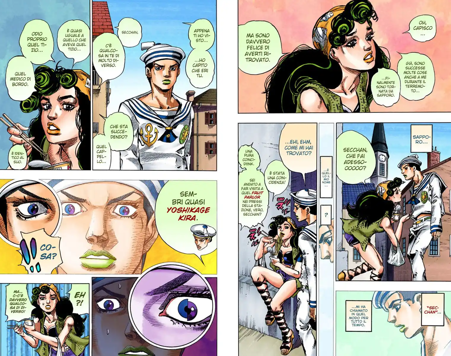 JoJo's Bizarre Adventure Part 8 - JoJolion (Official Colored) Capitolo 43 page 19