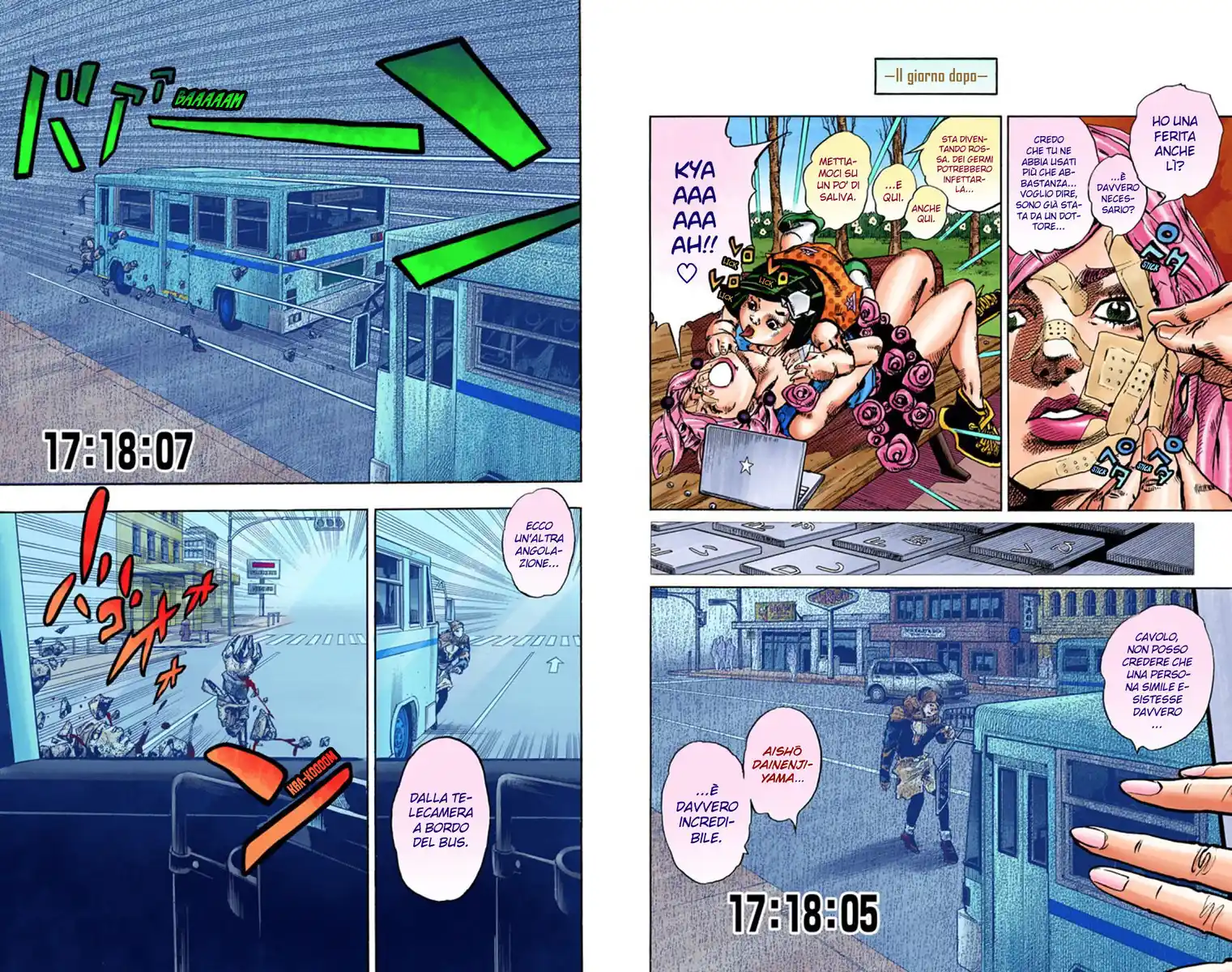 JoJo's Bizarre Adventure Part 8 - JoJolion (Official Colored) Capitolo 43 page 6