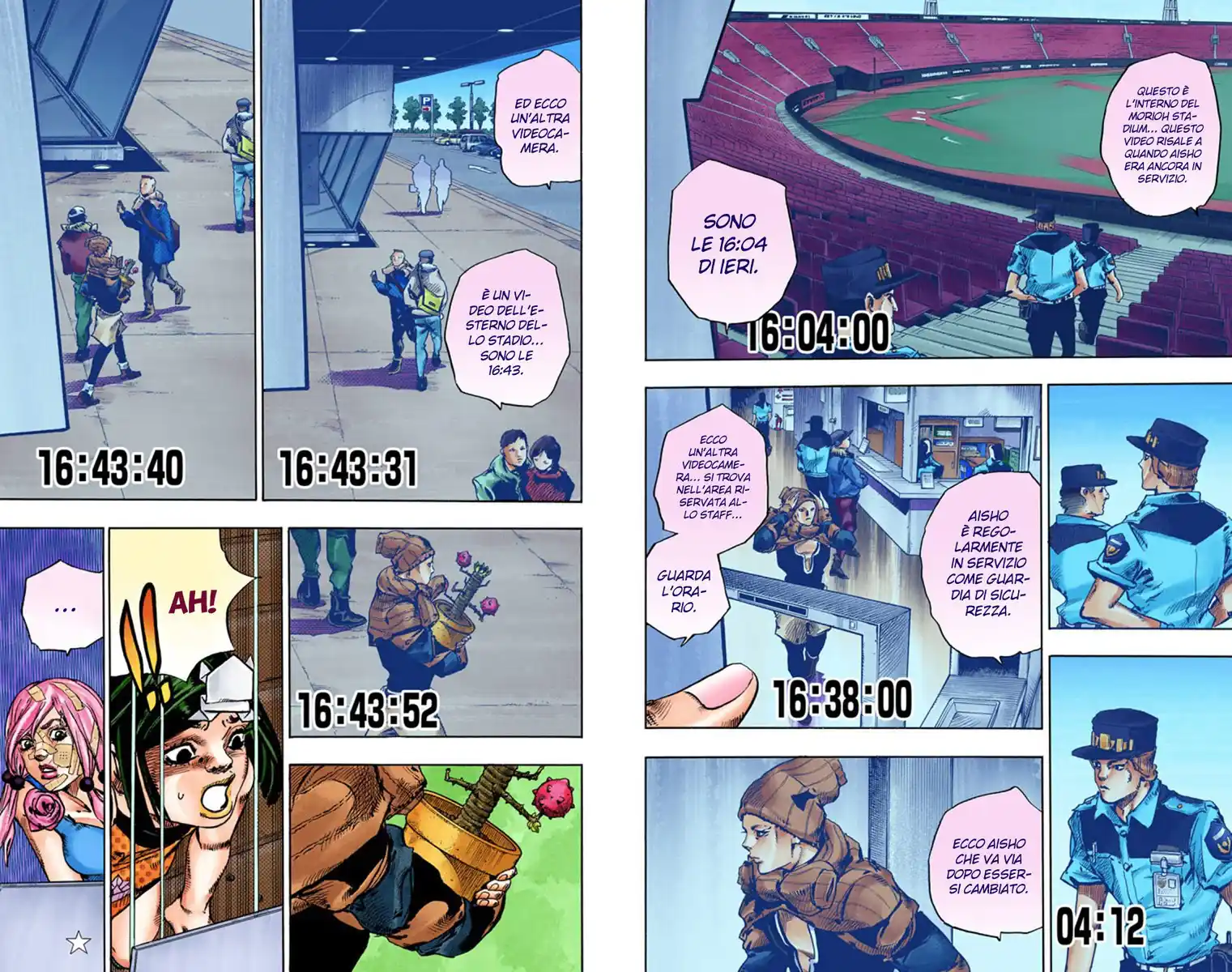 JoJo's Bizarre Adventure Part 8 - JoJolion (Official Colored) Capitolo 43 page 8