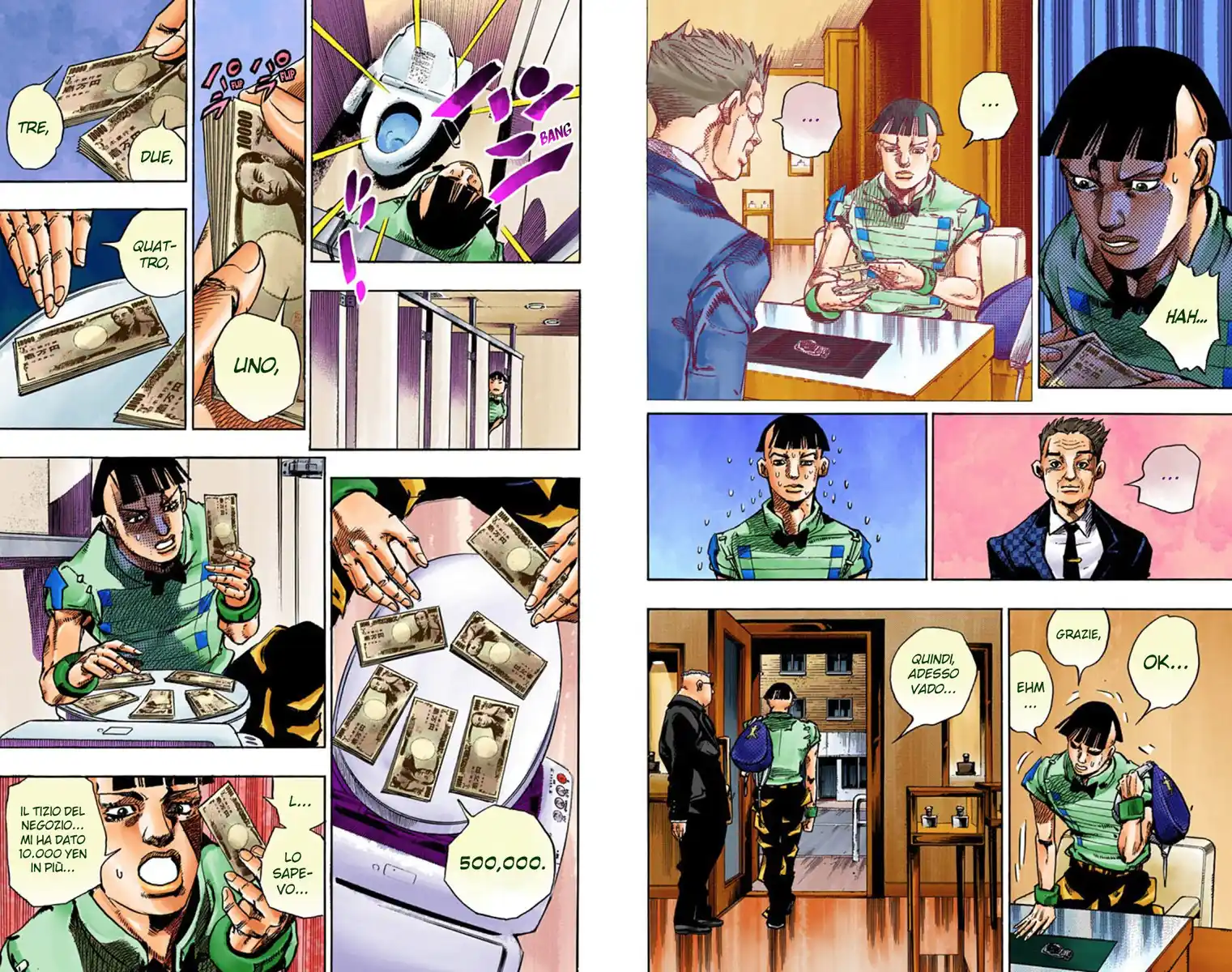 JoJo's Bizarre Adventure Part 8 - JoJolion (Official Colored) Capitolo 56 page 10