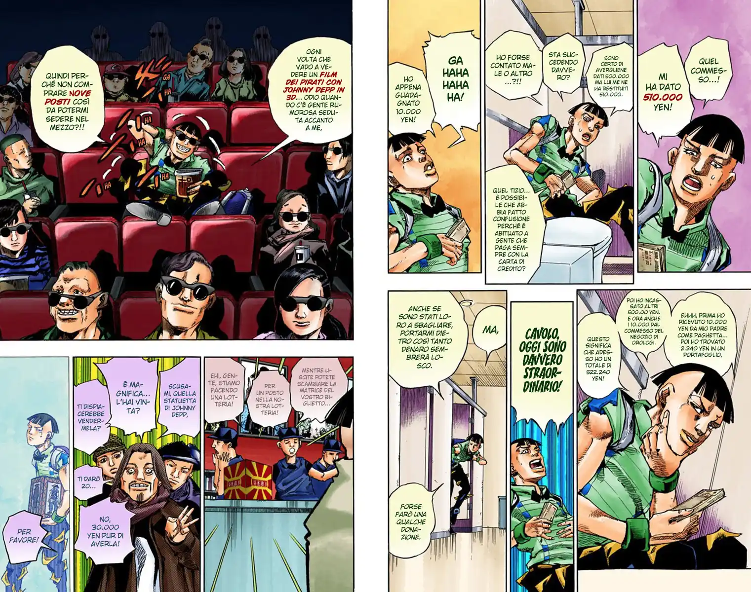 JoJo's Bizarre Adventure Part 8 - JoJolion (Official Colored) Capitolo 56 page 11