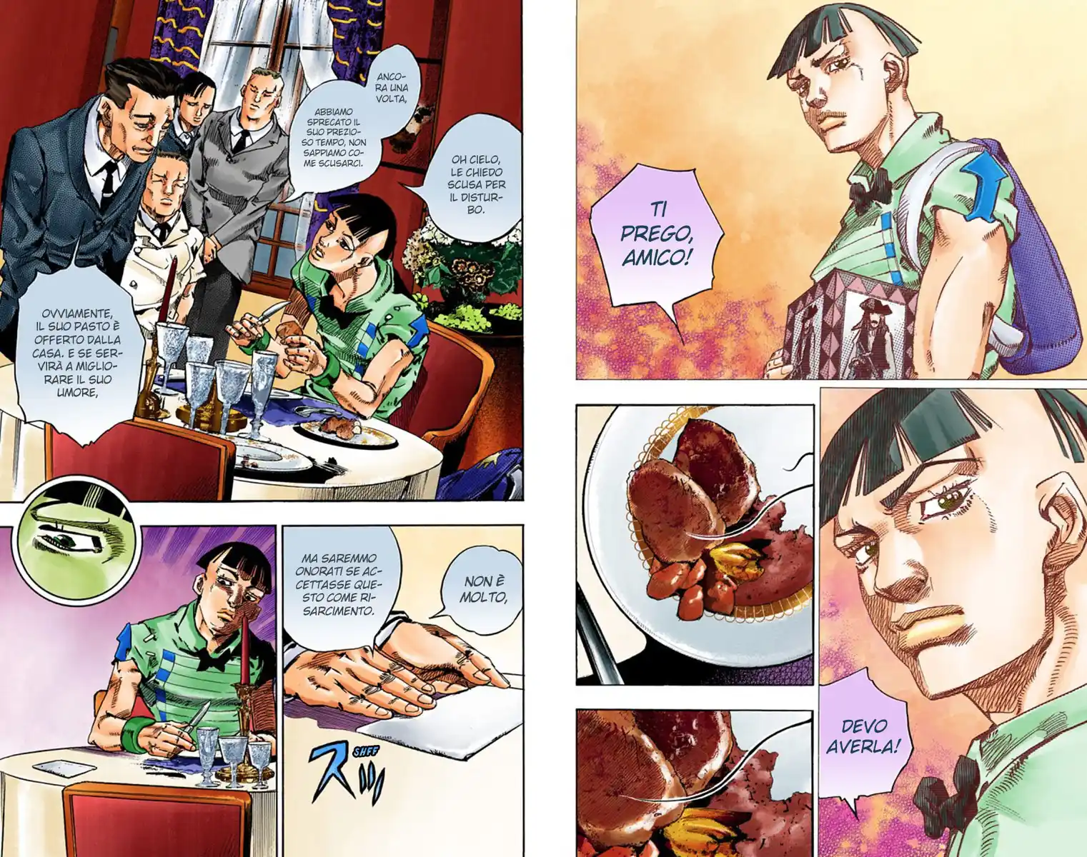 JoJo's Bizarre Adventure Part 8 - JoJolion (Official Colored) Capitolo 56 page 12