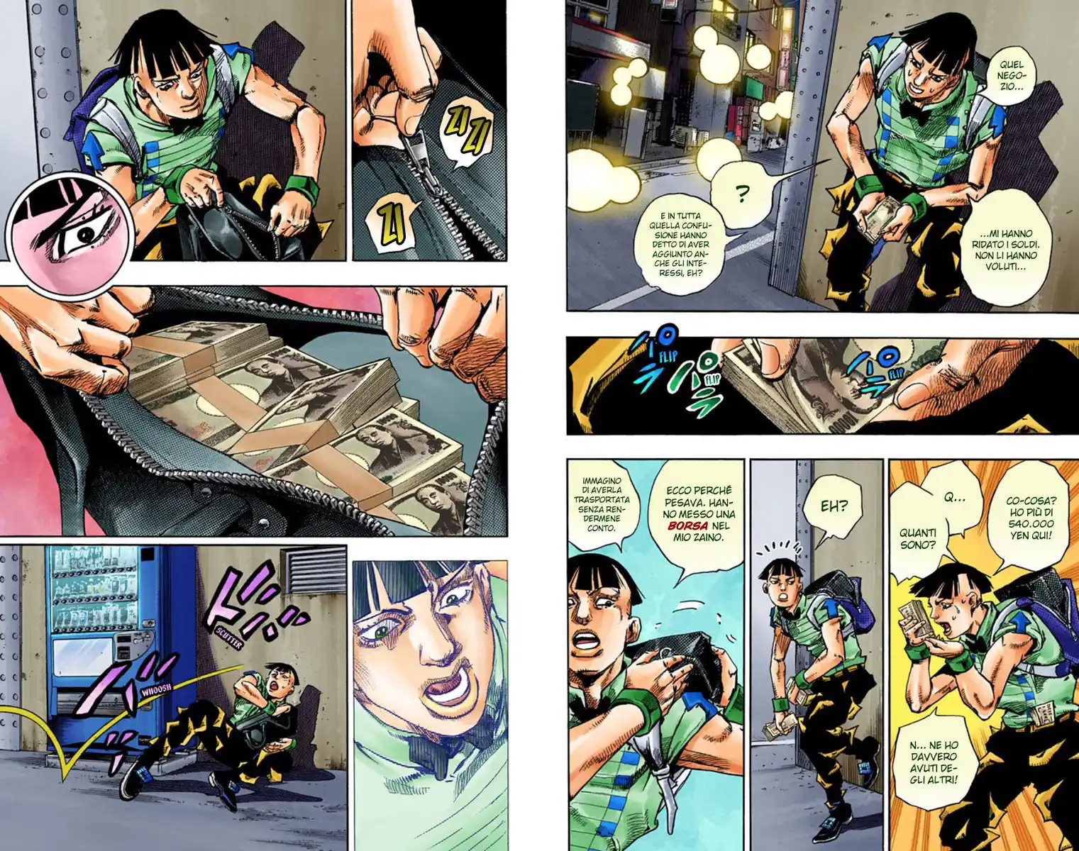 JoJo's Bizarre Adventure Part 8 - JoJolion (Official Colored) Capitolo 56 page 21