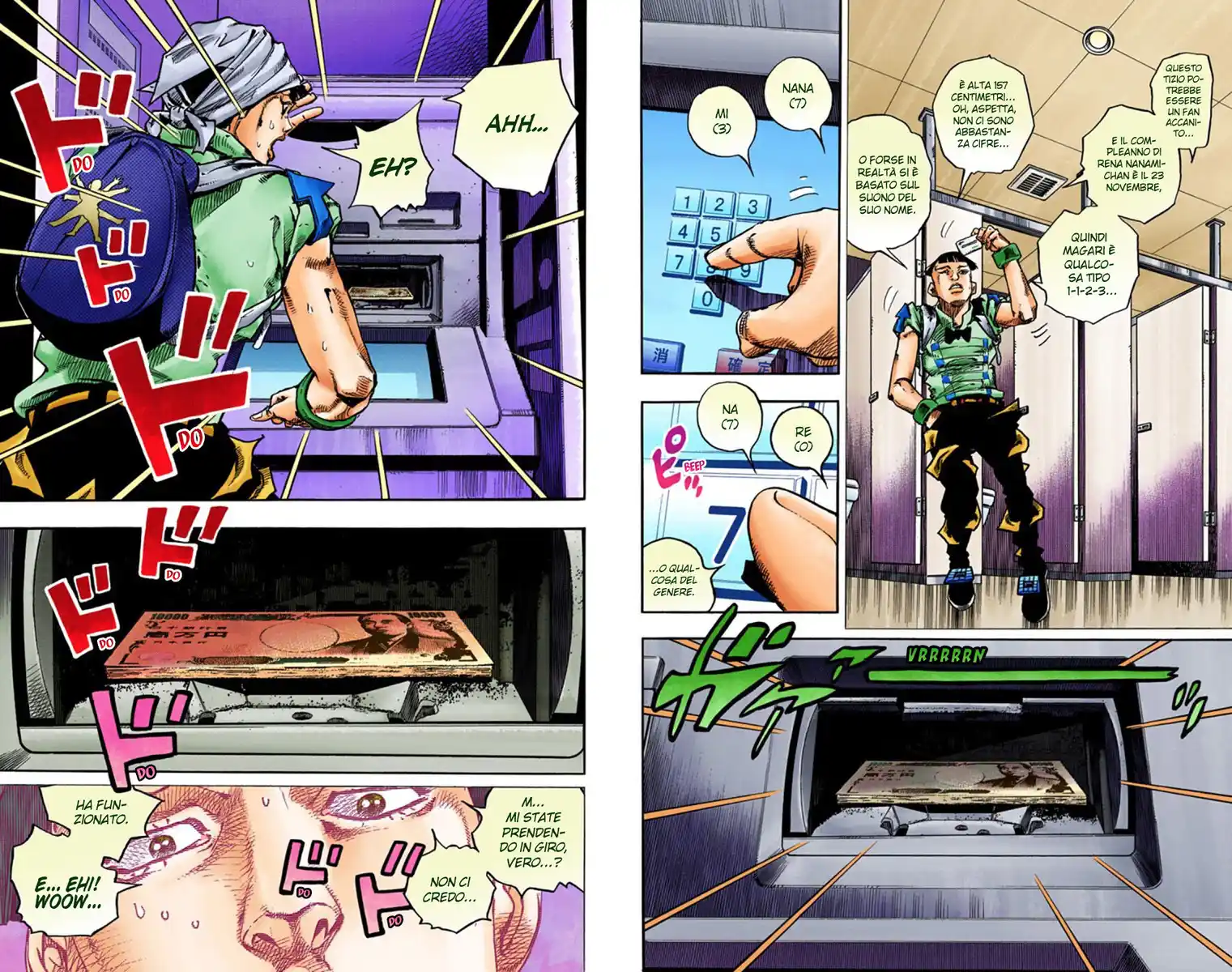 JoJo's Bizarre Adventure Part 8 - JoJolion (Official Colored) Capitolo 56 page 7