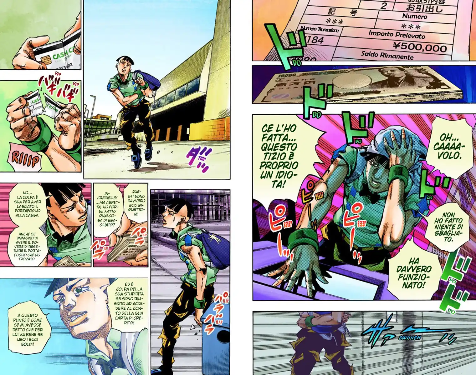 JoJo's Bizarre Adventure Part 8 - JoJolion (Official Colored) Capitolo 56 page 8