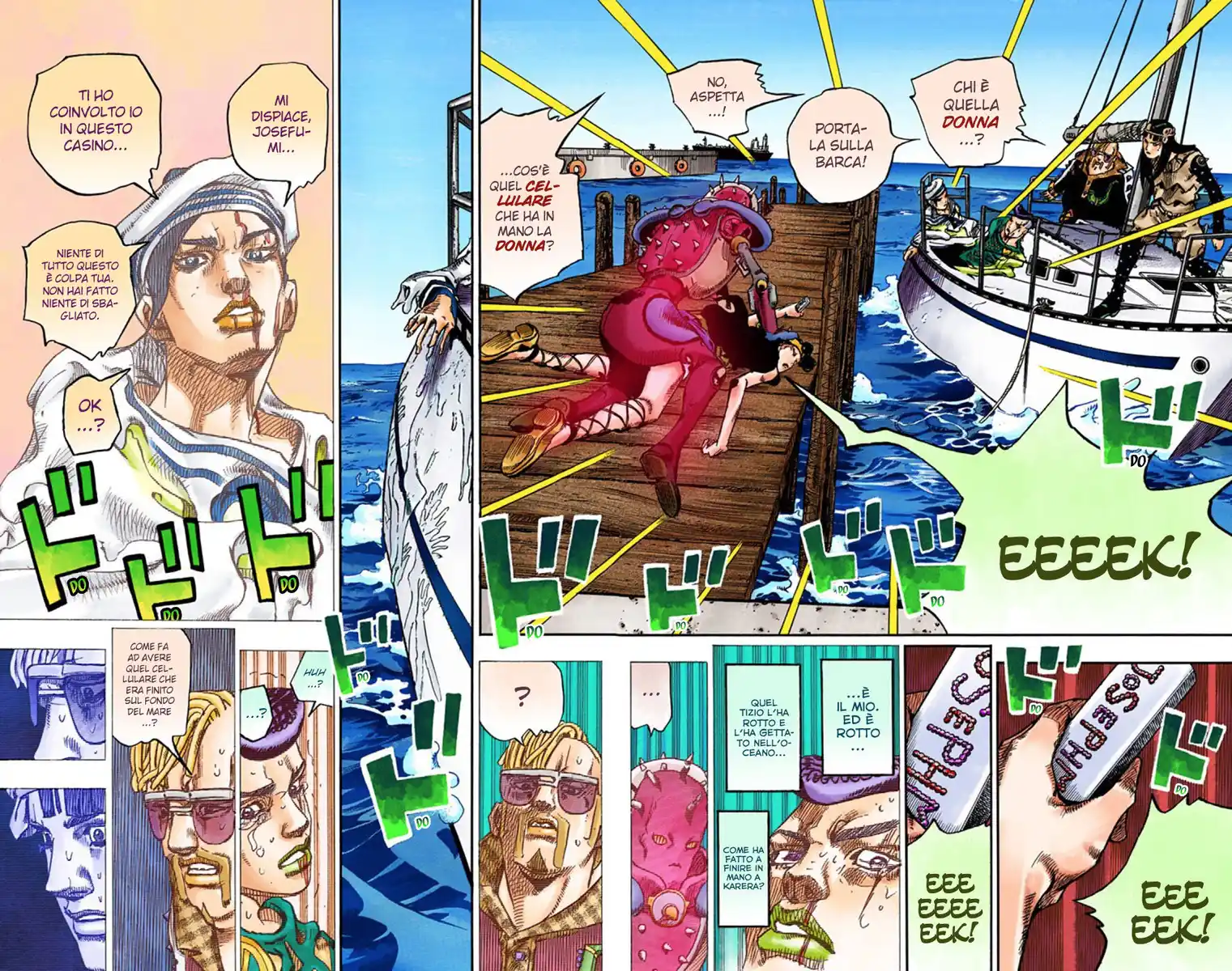 JoJo's Bizarre Adventure Part 8 - JoJolion (Official Colored) Capitolo 52 page 12