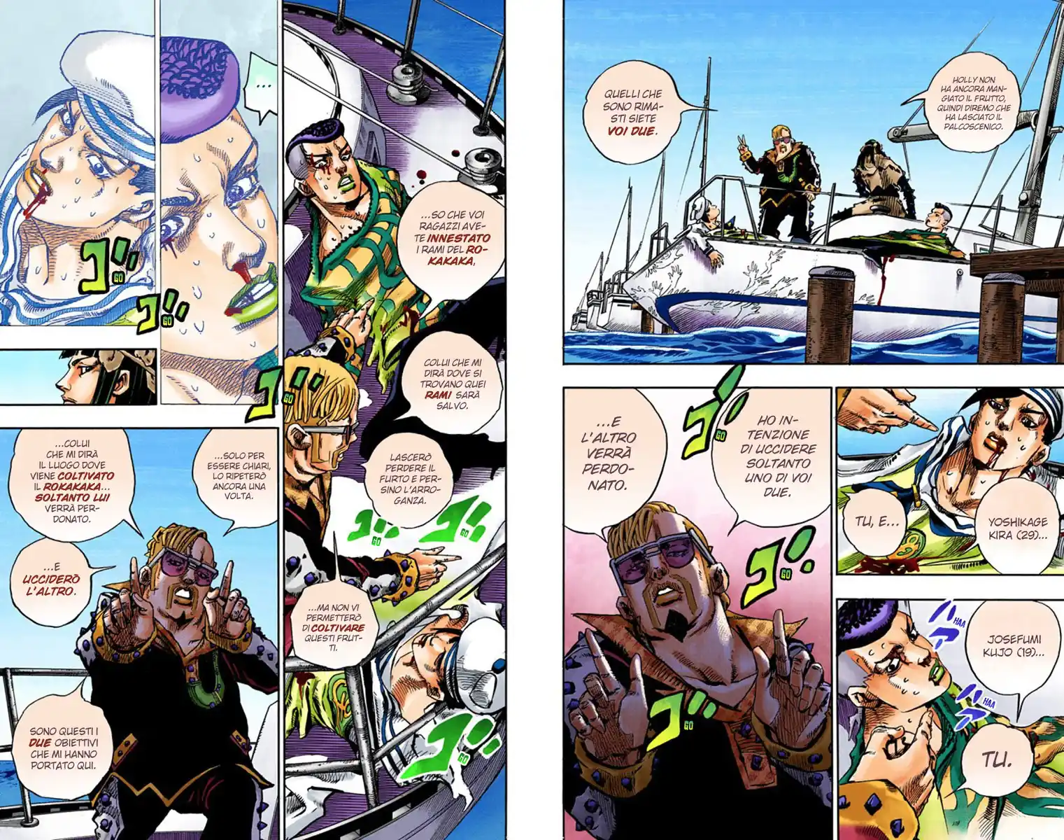 JoJo's Bizarre Adventure Part 8 - JoJolion (Official Colored) Capitolo 52 page 6