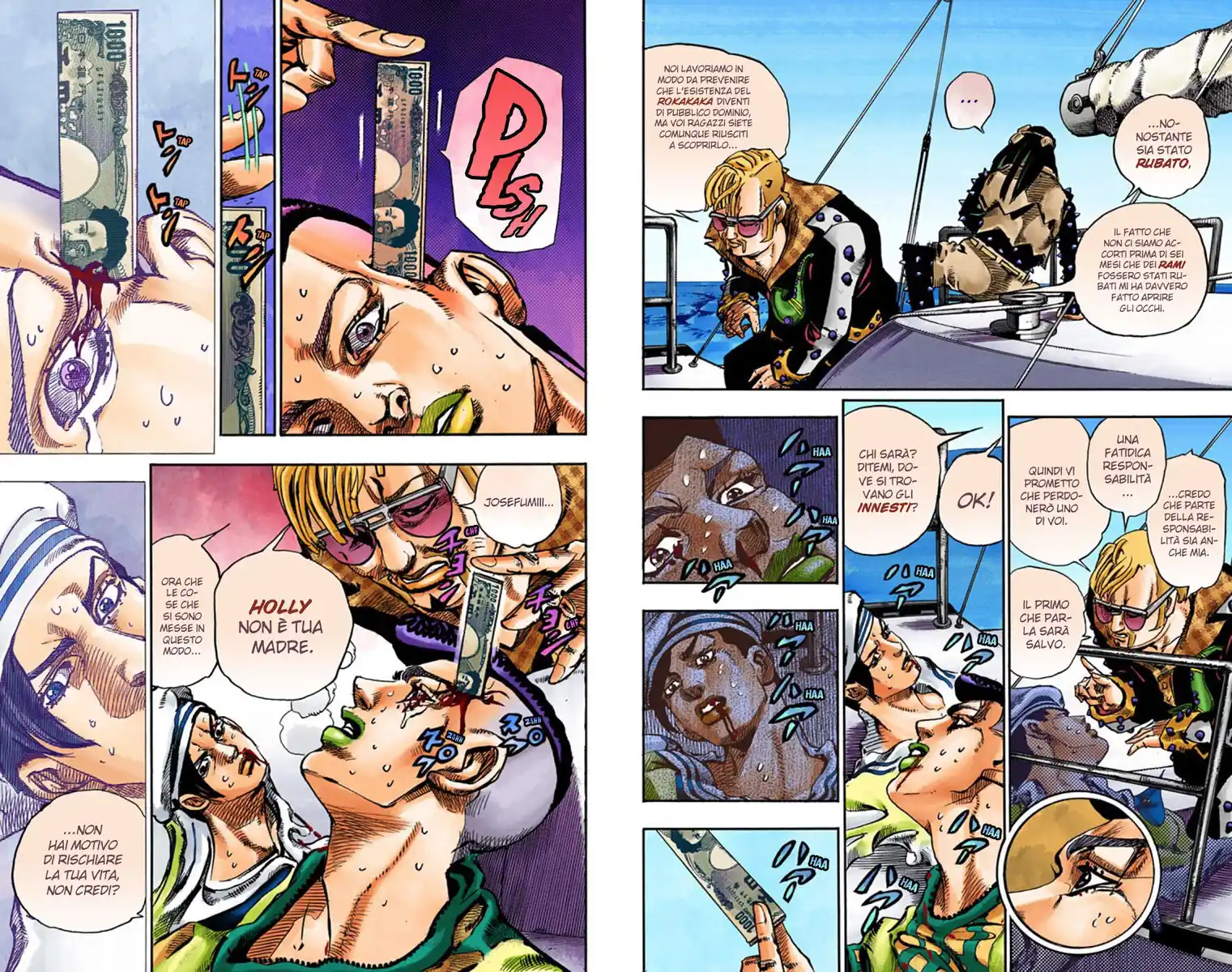 JoJo's Bizarre Adventure Part 8 - JoJolion (Official Colored) Capitolo 52 page 7