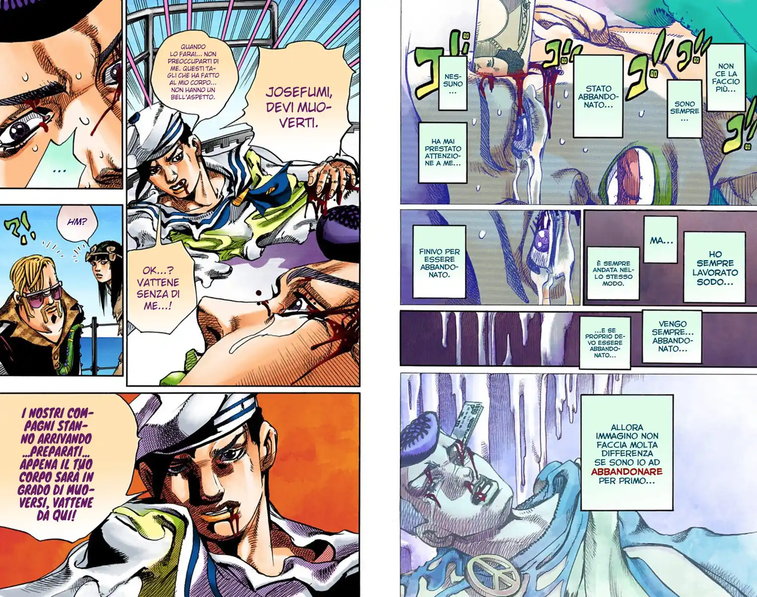 JoJo's Bizarre Adventure Part 8 - JoJolion (Official Colored) Capitolo 52 page 9