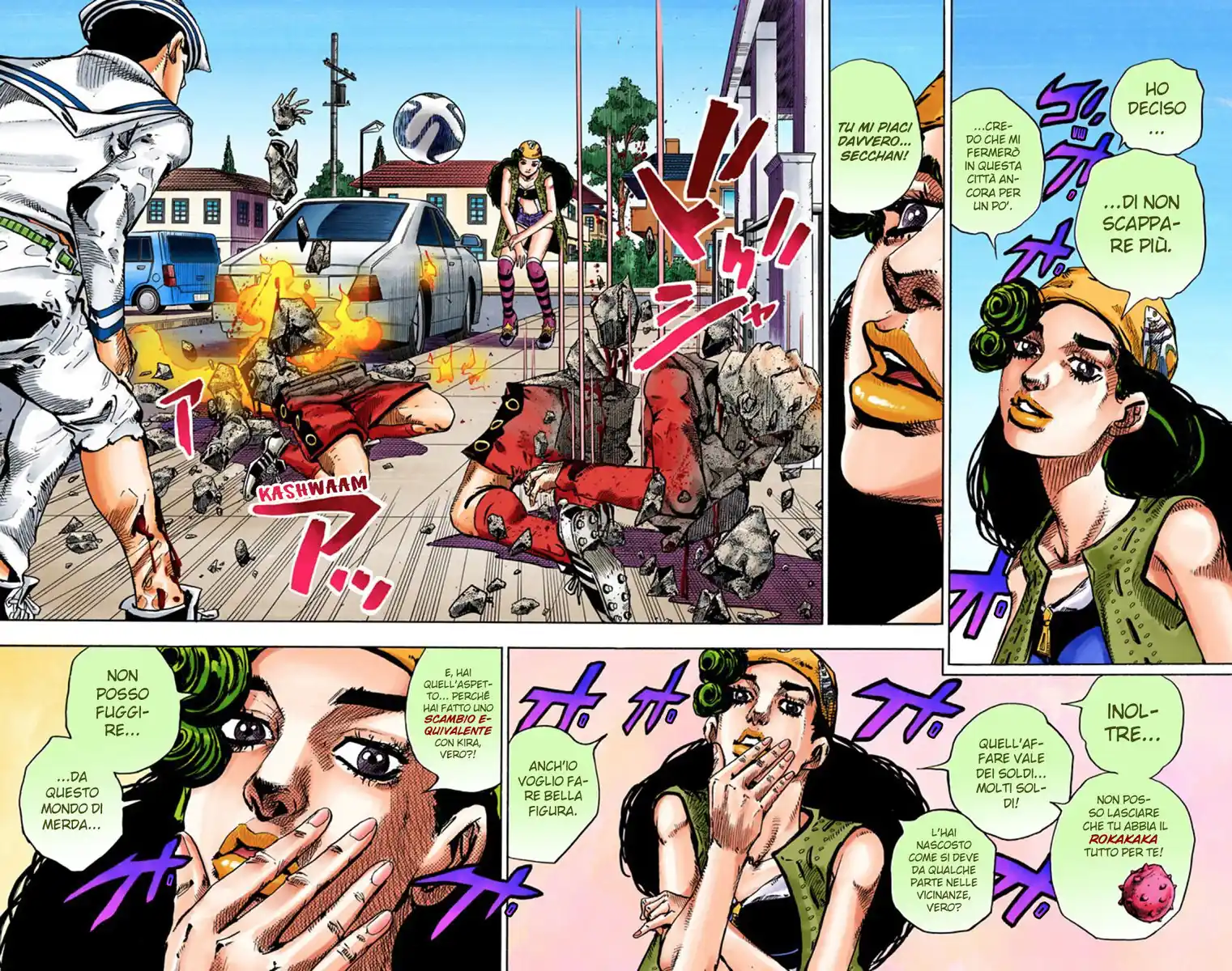 JoJo's Bizarre Adventure Part 8 - JoJolion (Official Colored) Capitolo 46 page 22