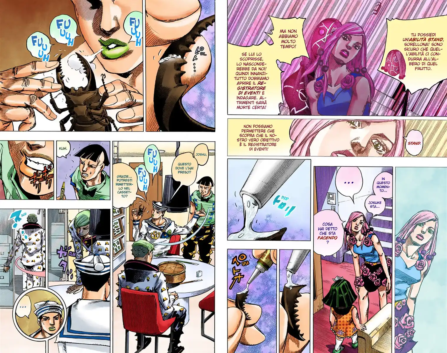 JoJo's Bizarre Adventure Part 8 - JoJolion (Official Colored) Capitolo 36 page 12