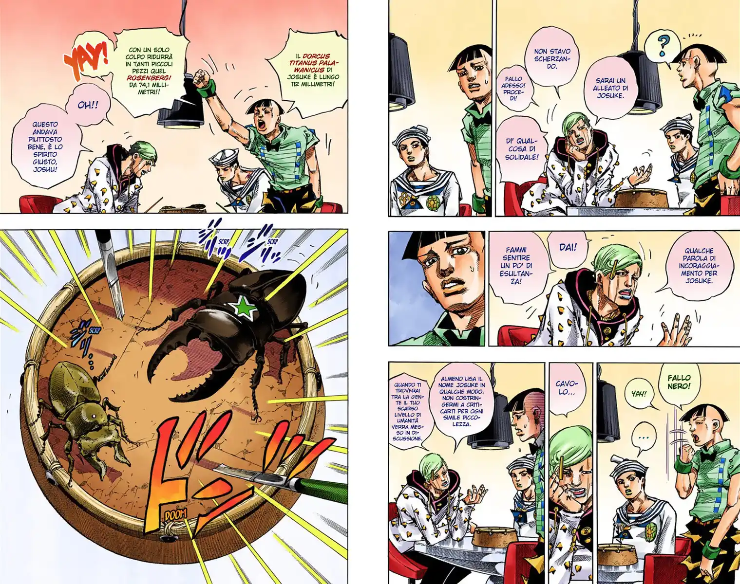 JoJo's Bizarre Adventure Part 8 - JoJolion (Official Colored) Capitolo 36 page 14