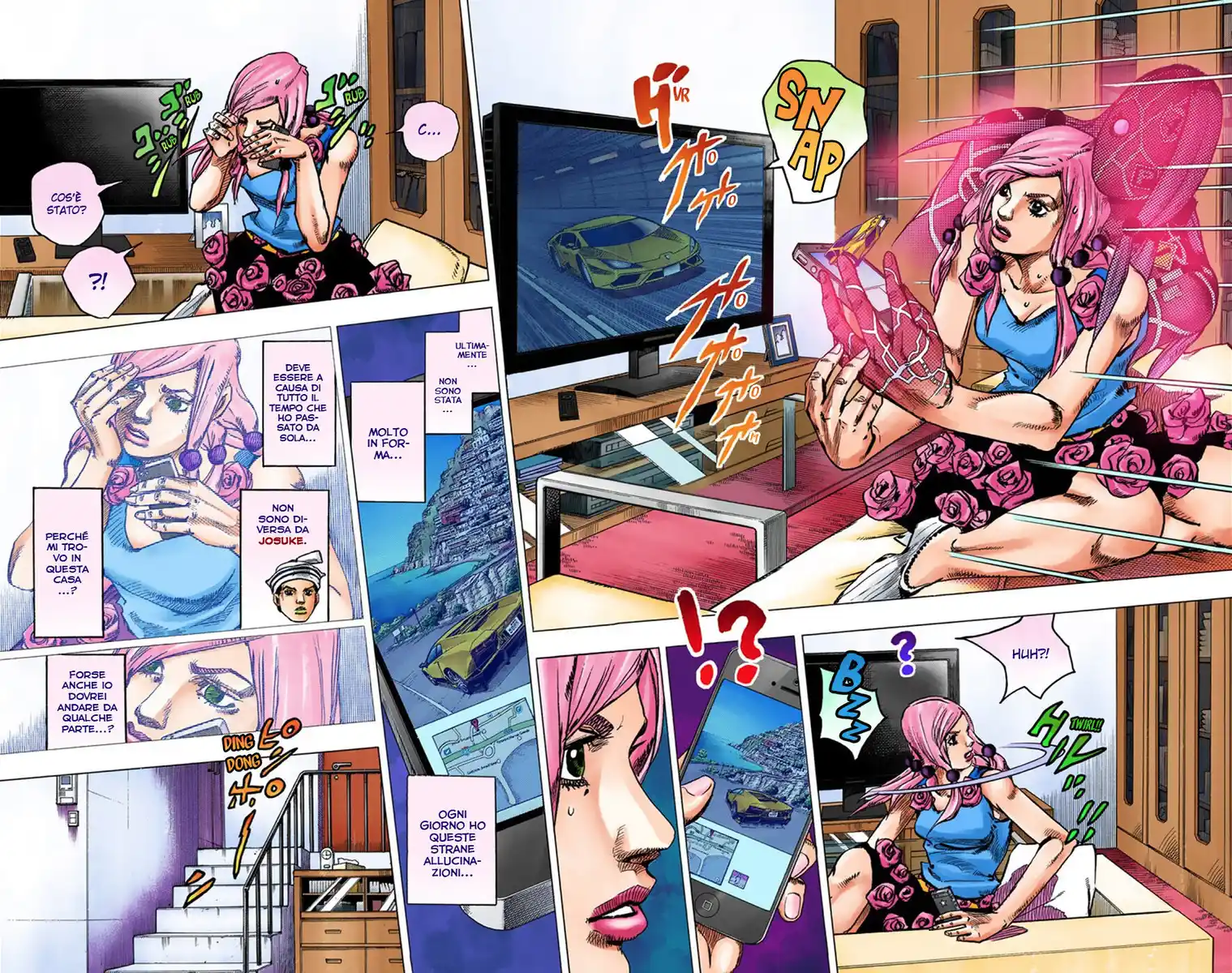 JoJo's Bizarre Adventure Part 8 - JoJolion (Official Colored) Capitolo 36 page 3