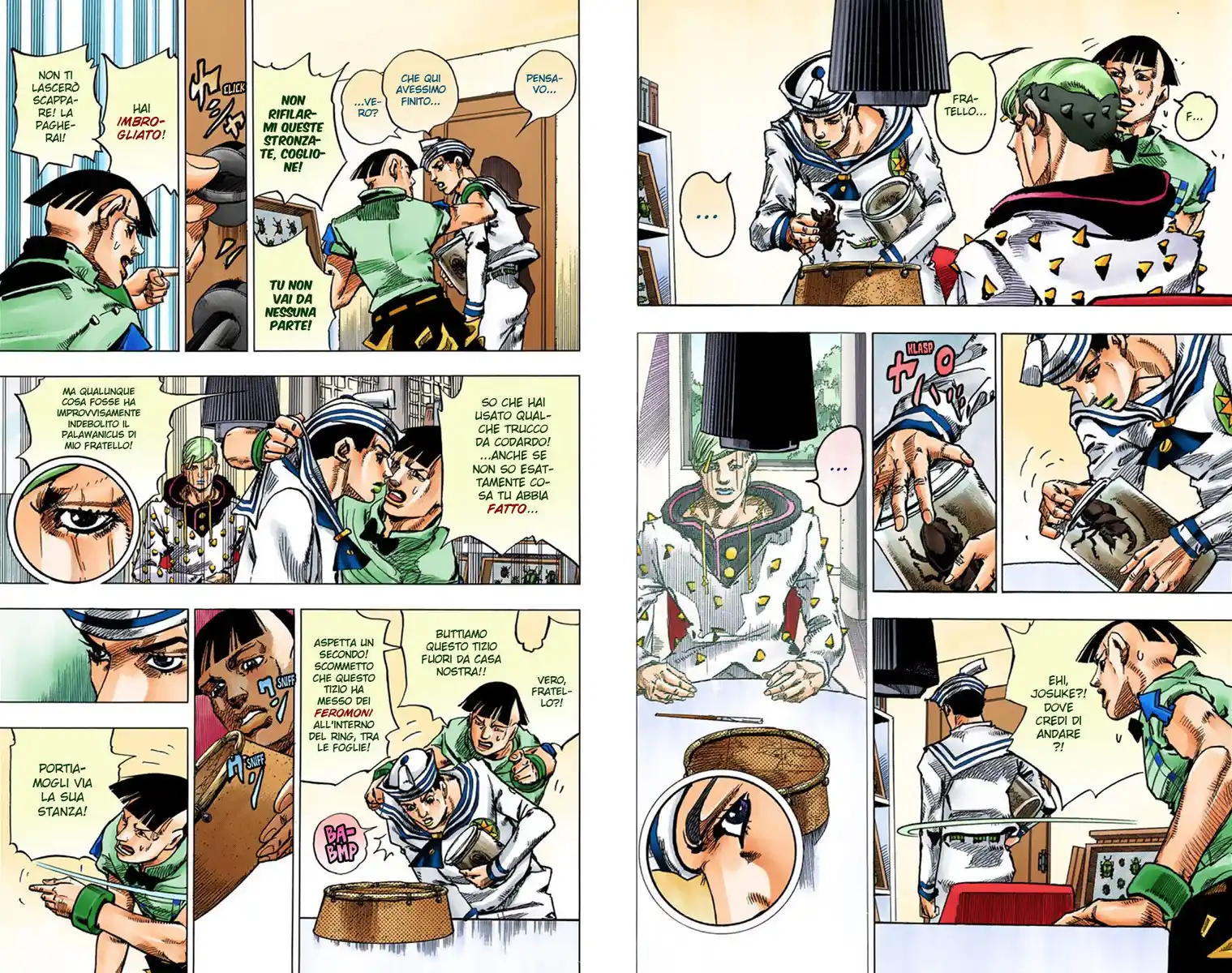 JoJo's Bizarre Adventure Part 8 - JoJolion (Official Colored) Capitolo 36 page 6