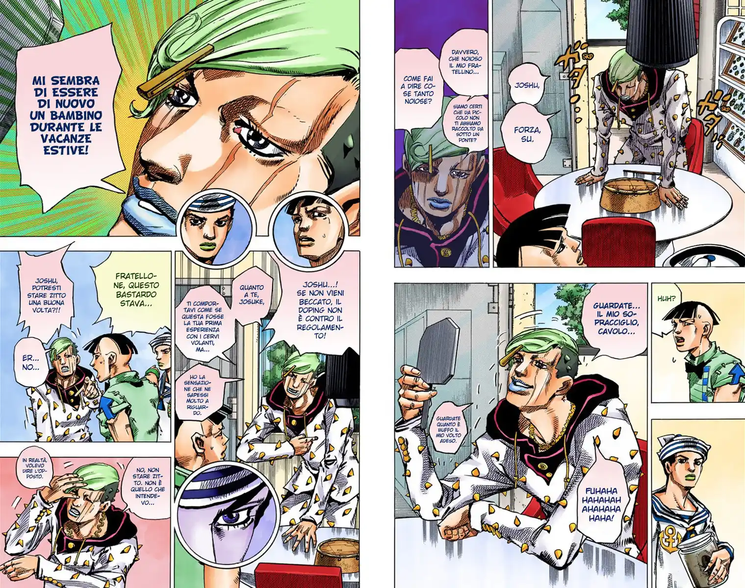 JoJo's Bizarre Adventure Part 8 - JoJolion (Official Colored) Capitolo 36 page 7