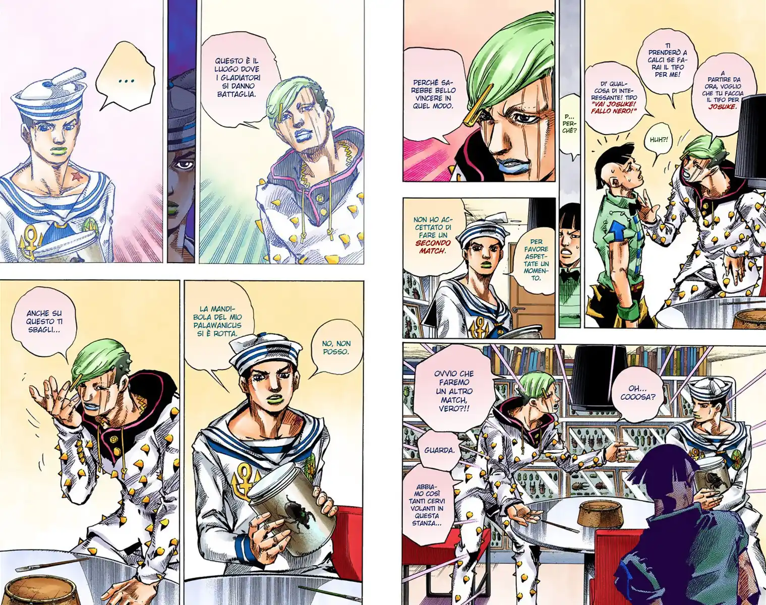 JoJo's Bizarre Adventure Part 8 - JoJolion (Official Colored) Capitolo 36 page 8