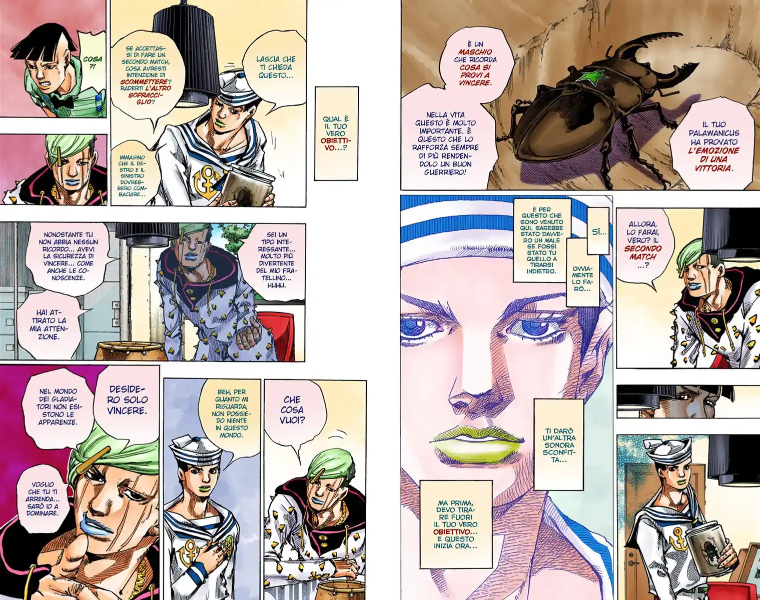 JoJo's Bizarre Adventure Part 8 - JoJolion (Official Colored) Capitolo 36 page 9