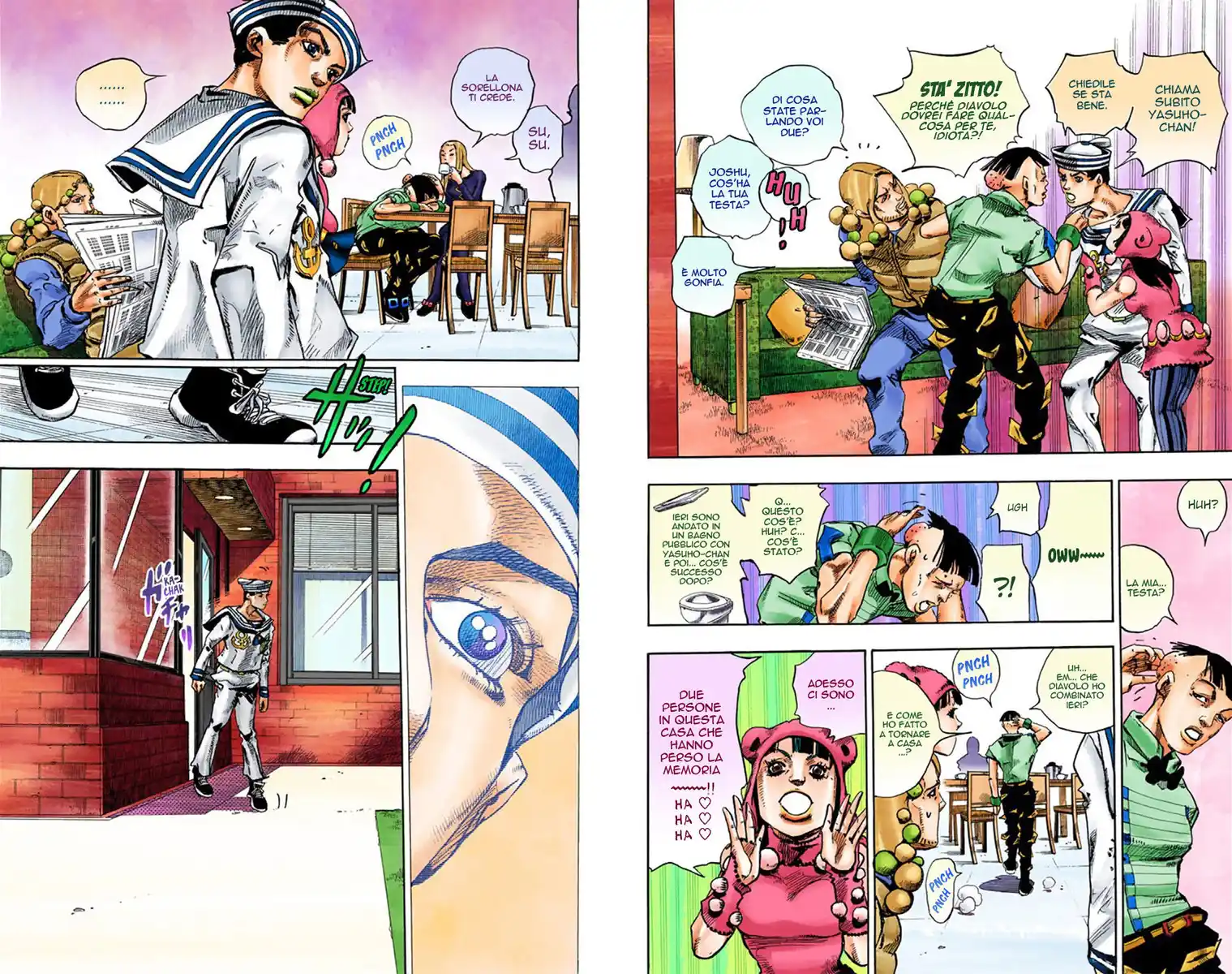 JoJo's Bizarre Adventure Part 8 - JoJolion (Official Colored) Capitolo 27 page 10