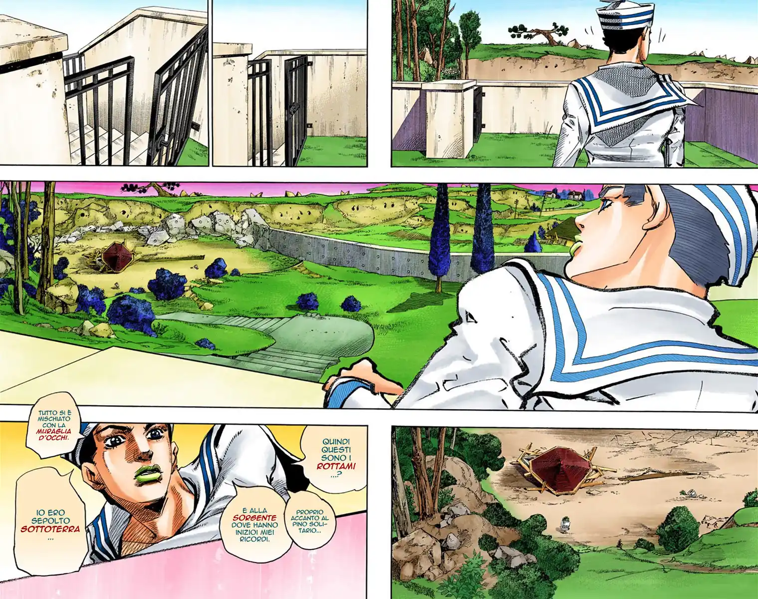 JoJo's Bizarre Adventure Part 8 - JoJolion (Official Colored) Capitolo 27 page 11