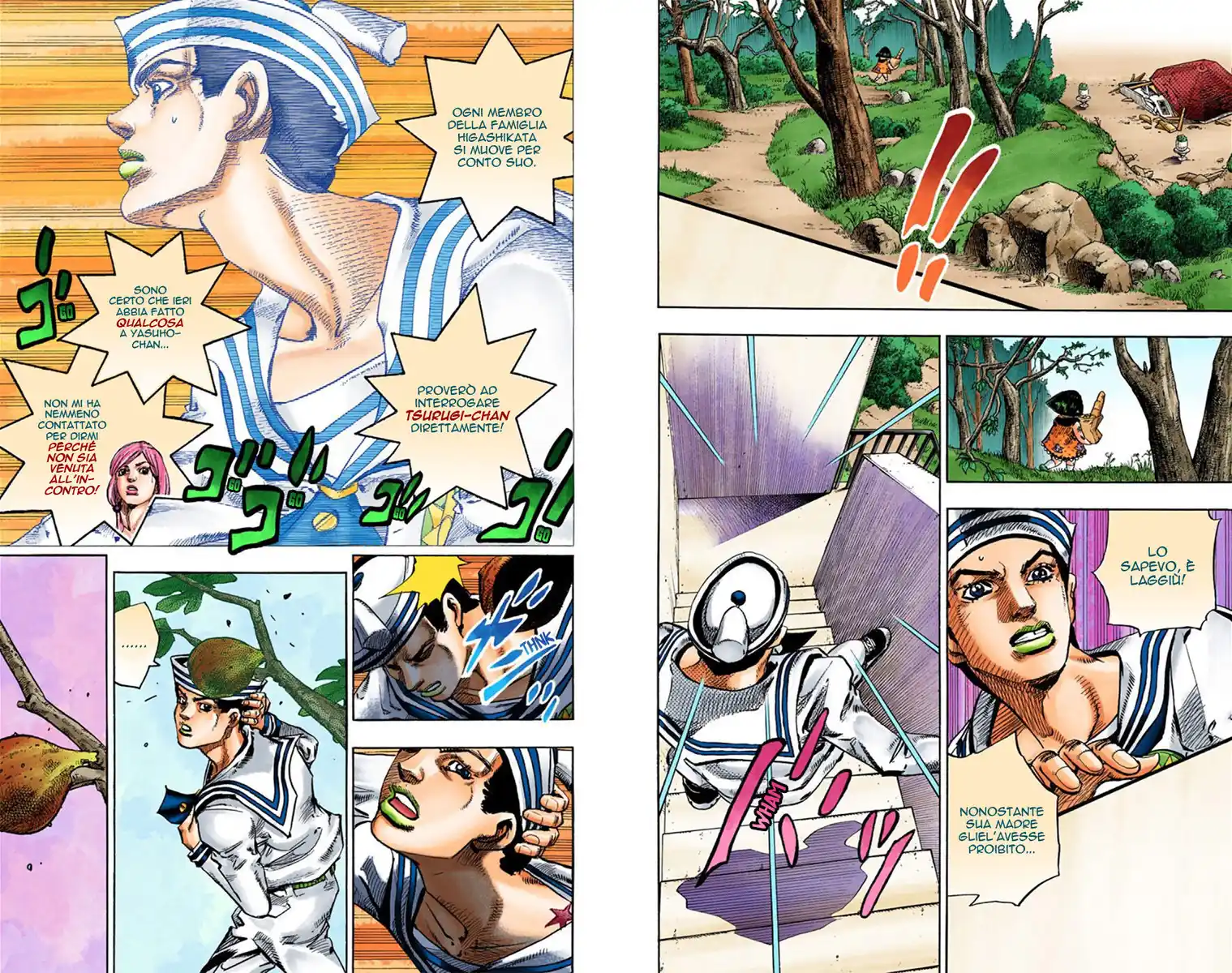 JoJo's Bizarre Adventure Part 8 - JoJolion (Official Colored) Capitolo 27 page 12