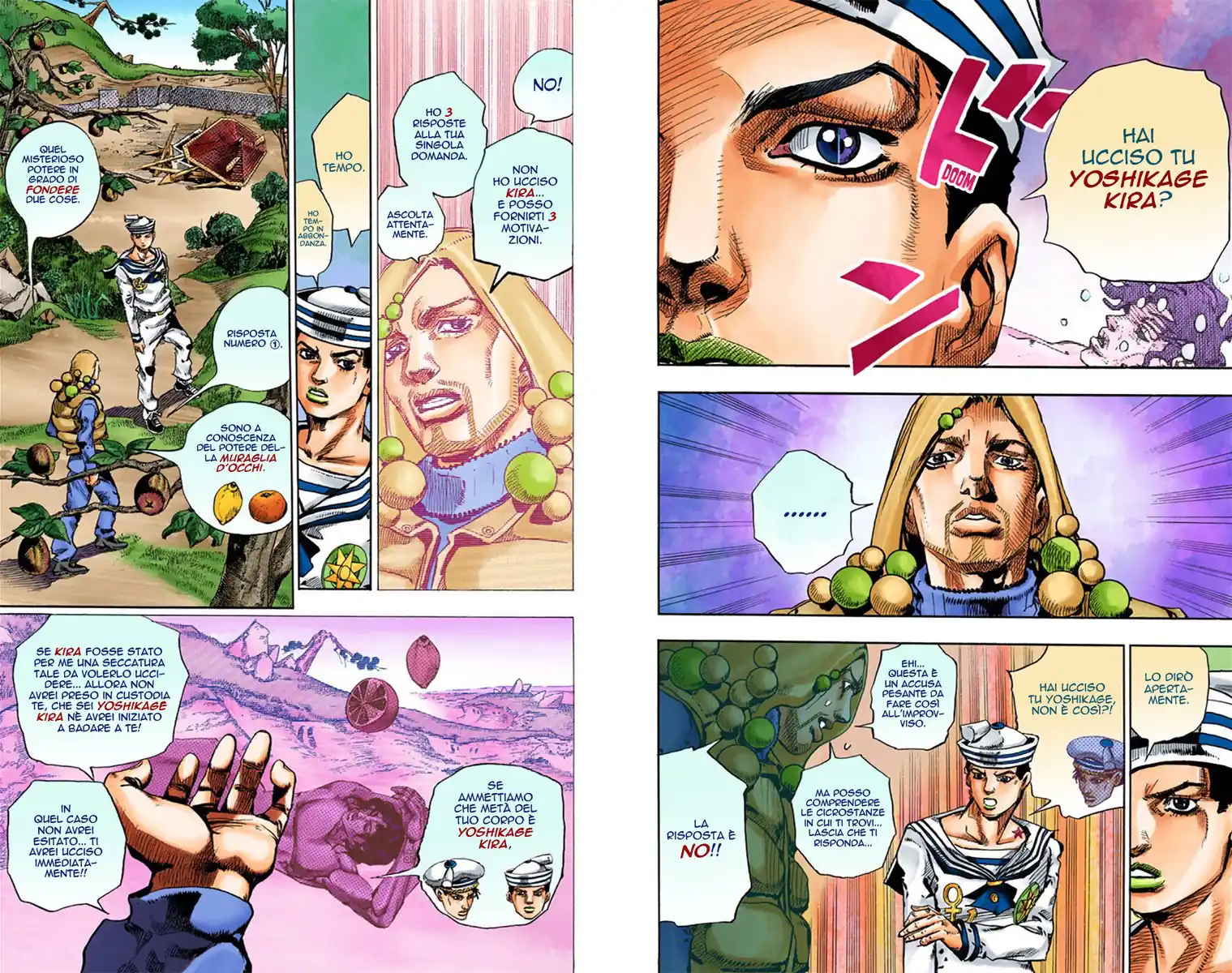 JoJo's Bizarre Adventure Part 8 - JoJolion (Official Colored) Capitolo 27 page 16