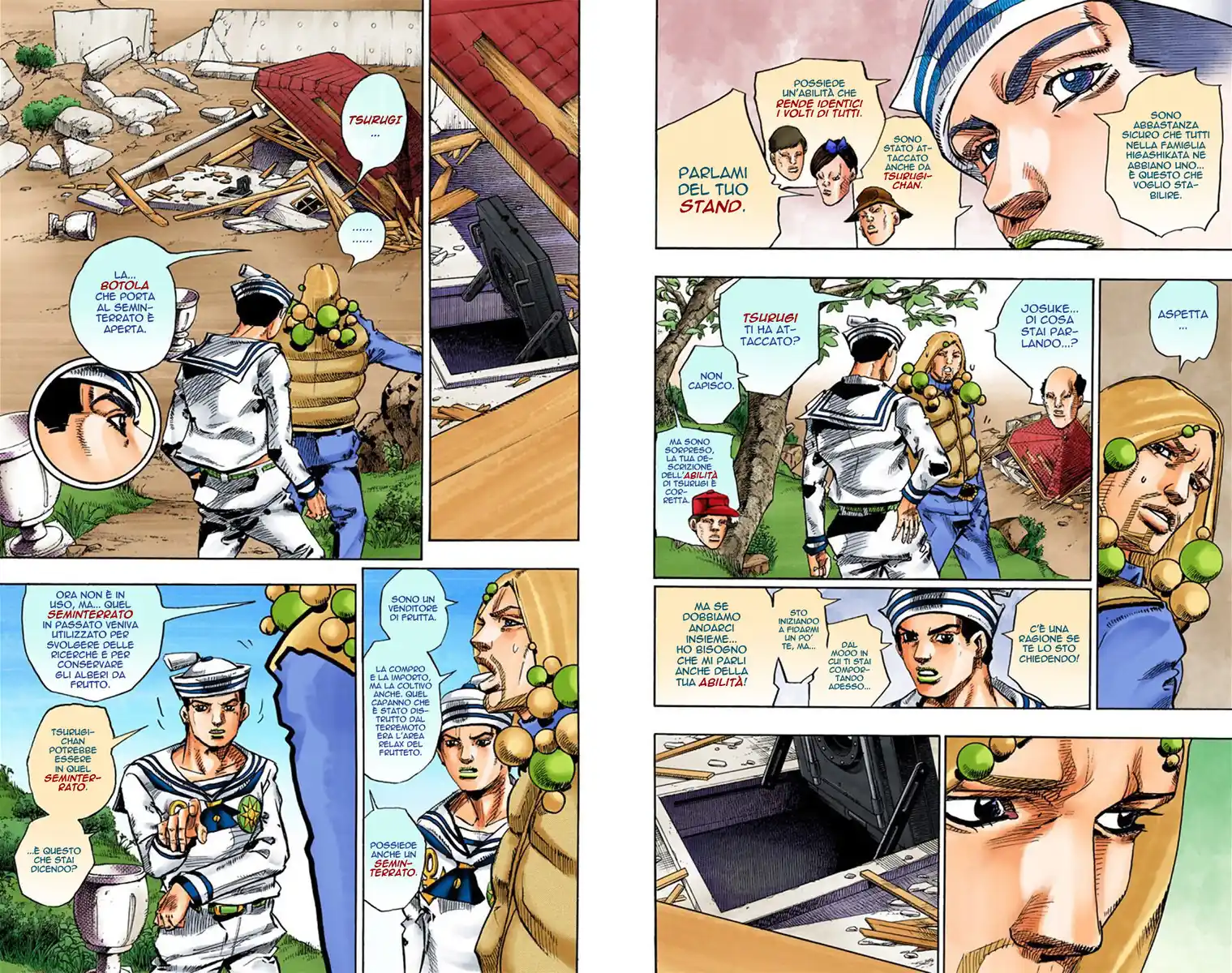 JoJo's Bizarre Adventure Part 8 - JoJolion (Official Colored) Capitolo 27 page 20