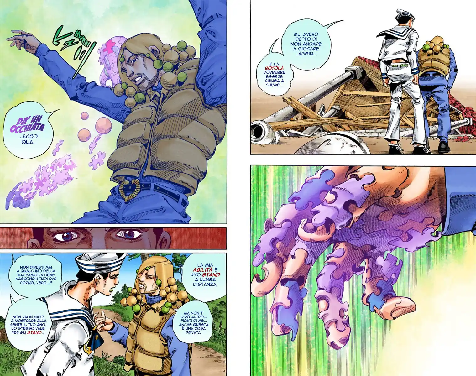 JoJo's Bizarre Adventure Part 8 - JoJolion (Official Colored) Capitolo 27 page 21