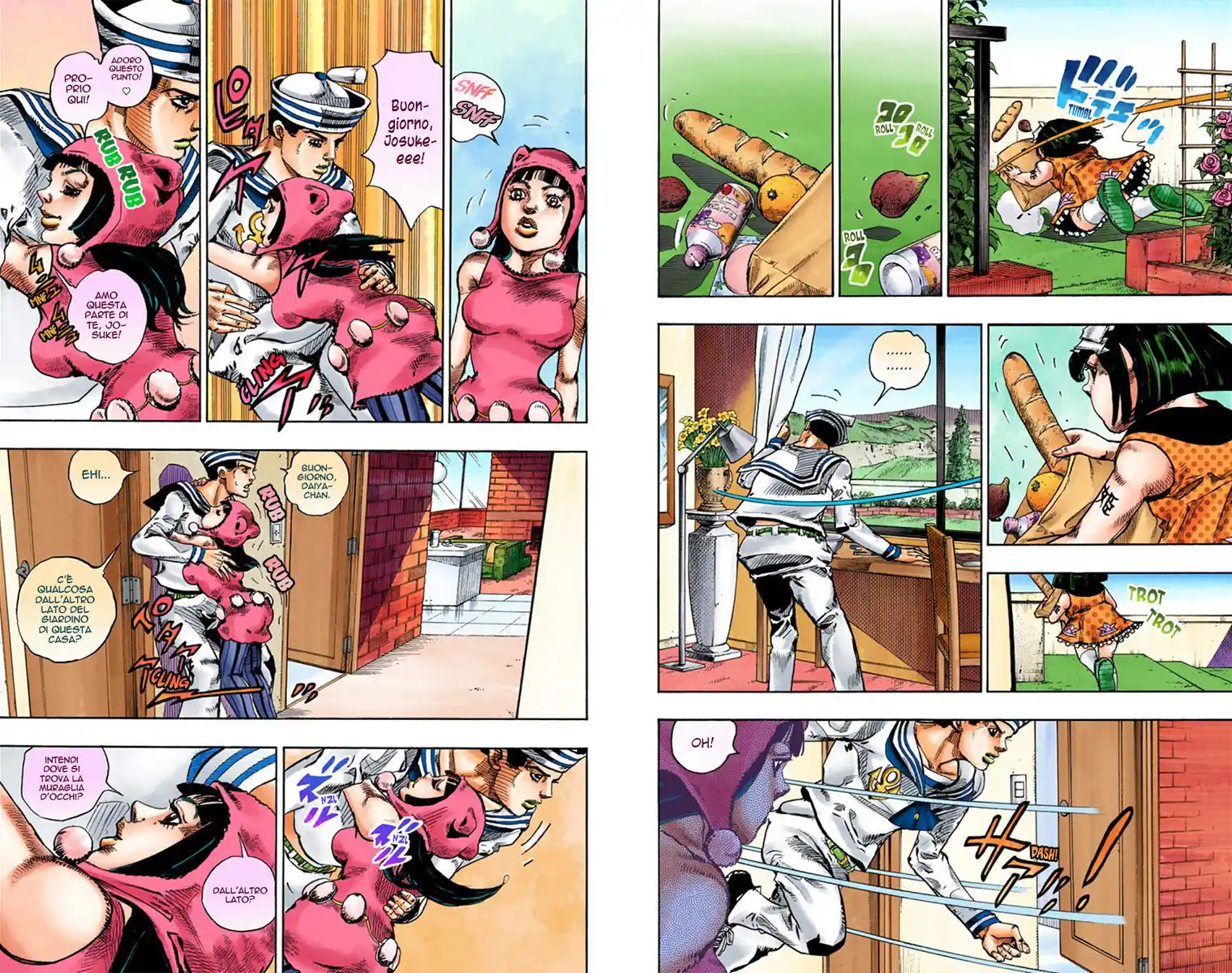 JoJo's Bizarre Adventure Part 8 - JoJolion (Official Colored) Capitolo 27 page 7