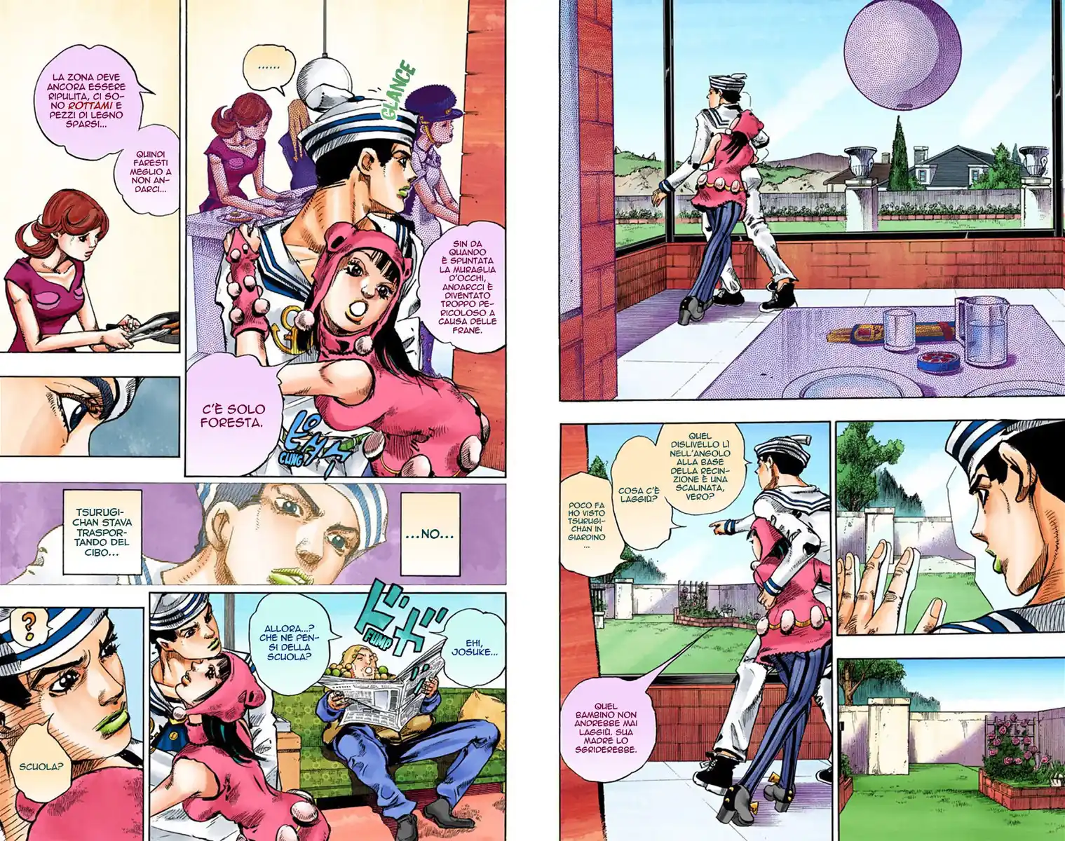 JoJo's Bizarre Adventure Part 8 - JoJolion (Official Colored) Capitolo 27 page 8