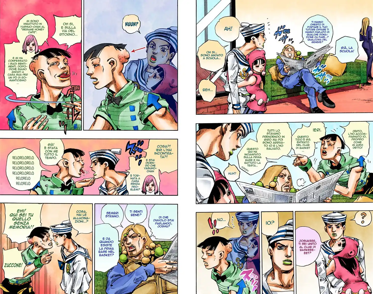 JoJo's Bizarre Adventure Part 8 - JoJolion (Official Colored) Capitolo 27 page 9