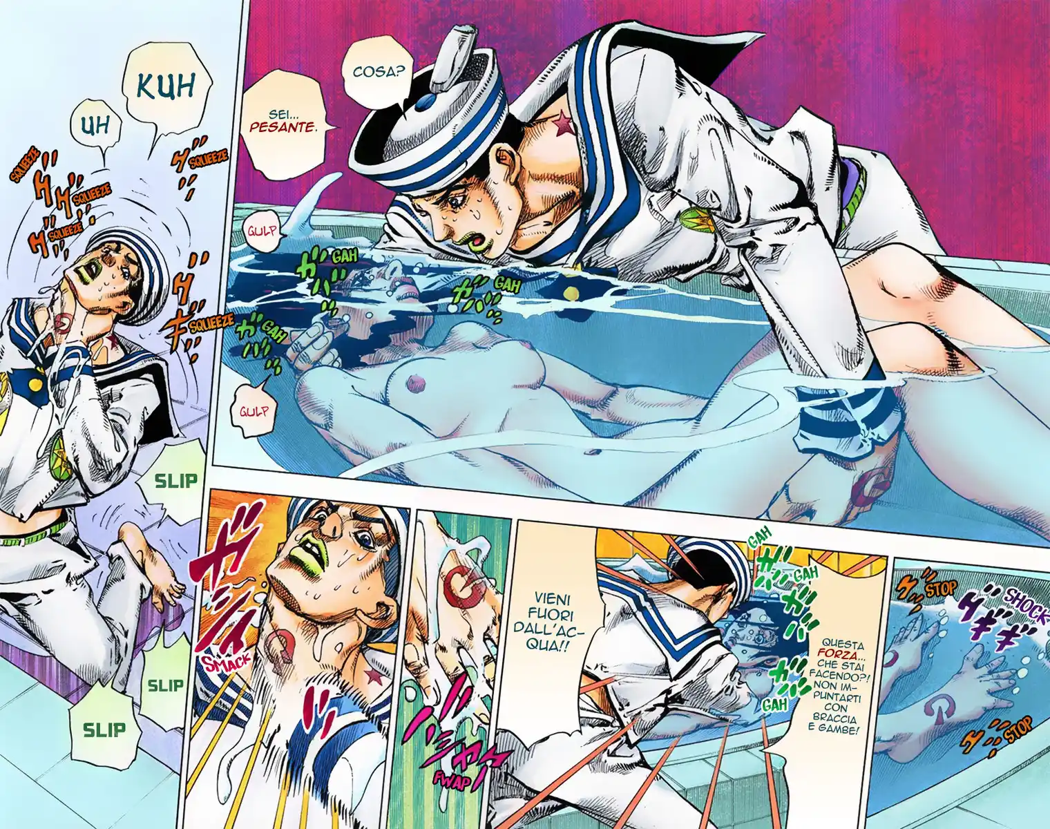 JoJo's Bizarre Adventure Part 8 - JoJolion (Official Colored) Capitolo 04 page 10