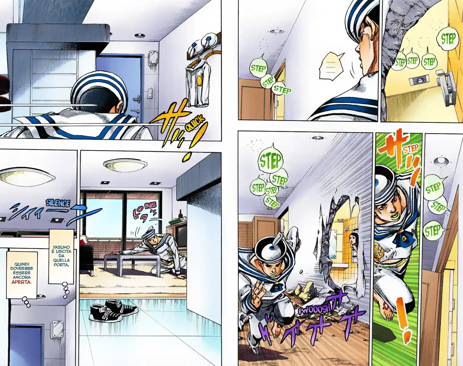 JoJo's Bizarre Adventure Part 8 - JoJolion (Official Colored) Capitolo 04 page 23