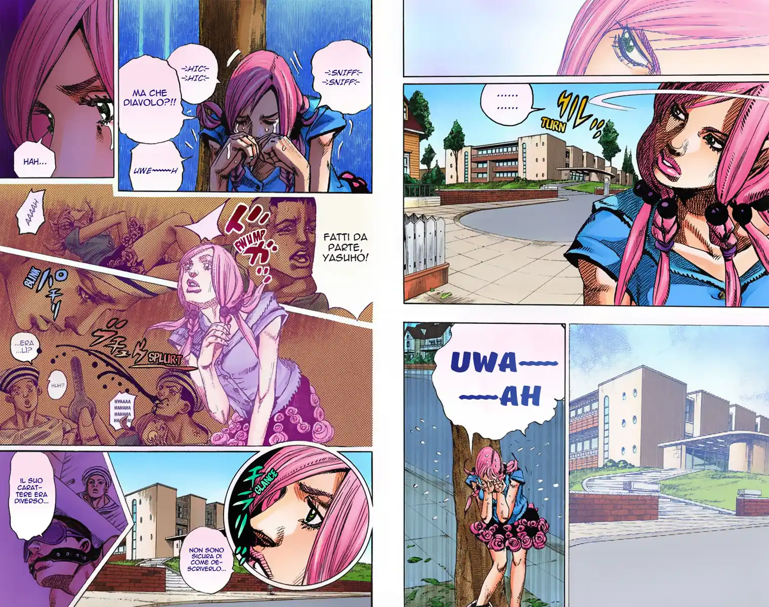 JoJo's Bizarre Adventure Part 8 - JoJolion (Official Colored) Capitolo 04 page 3