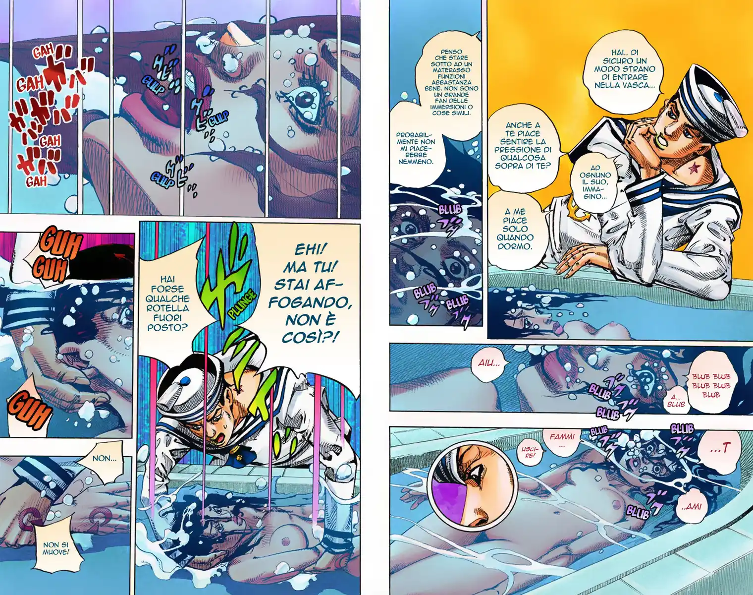 JoJo's Bizarre Adventure Part 8 - JoJolion (Official Colored) Capitolo 04 page 9