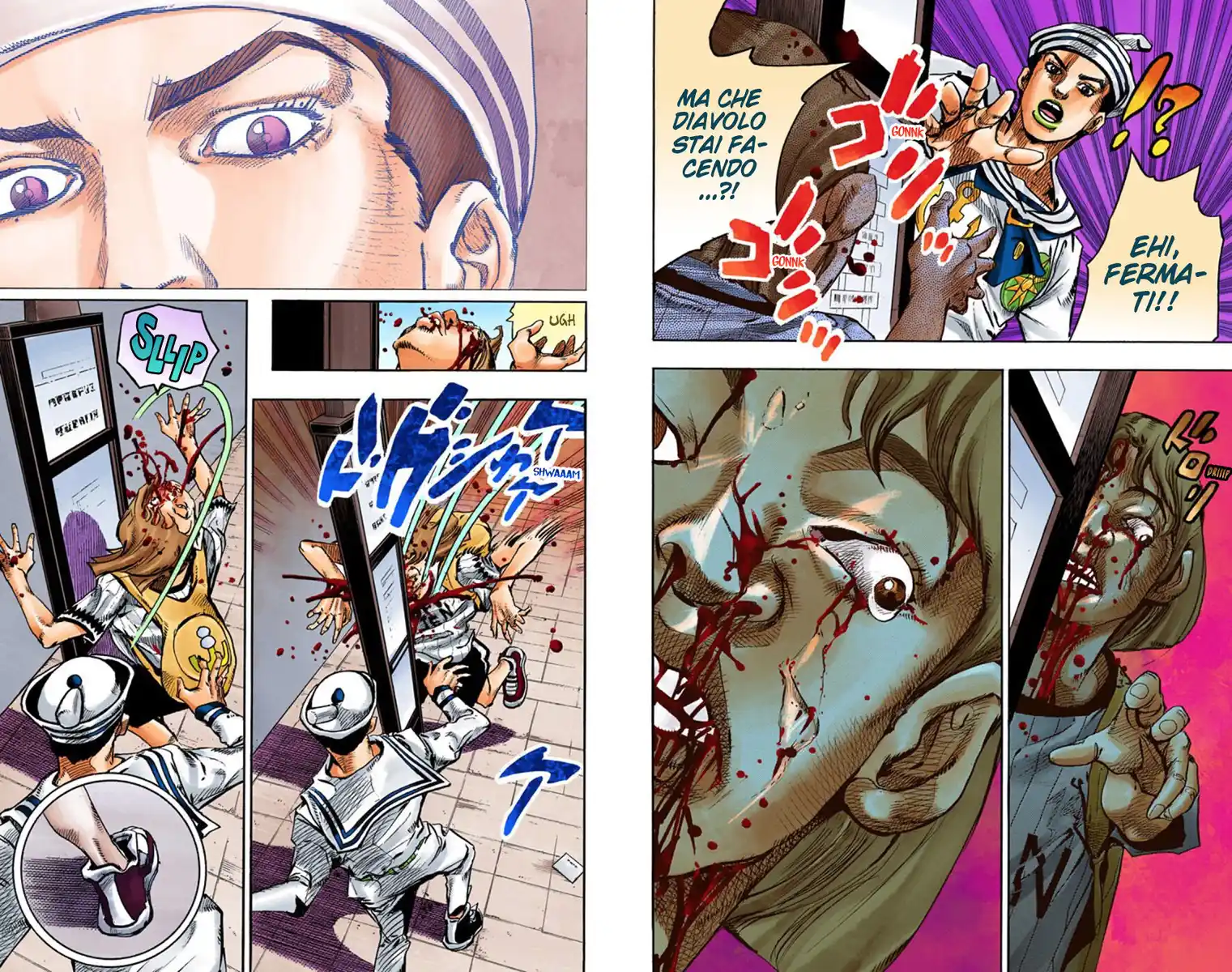 JoJo's Bizarre Adventure Part 8 - JoJolion (Official Colored) Capitolo 60 page 10