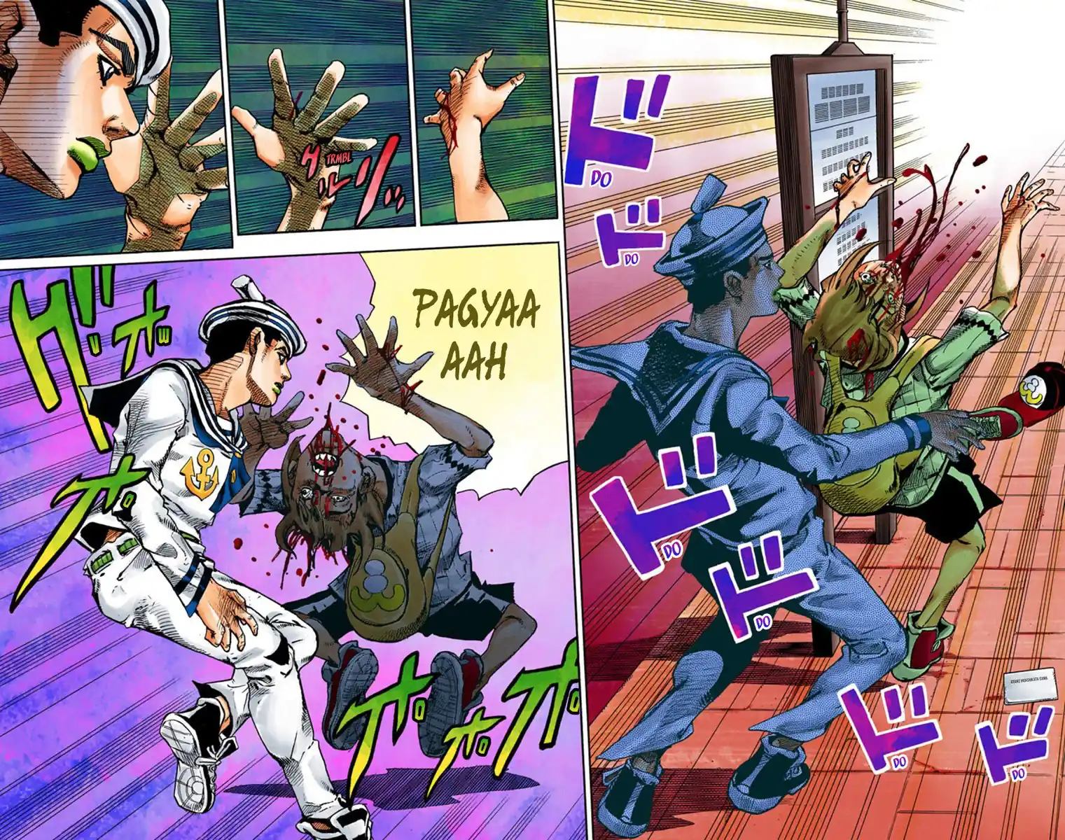 JoJo's Bizarre Adventure Part 8 - JoJolion (Official Colored) Capitolo 60 page 11