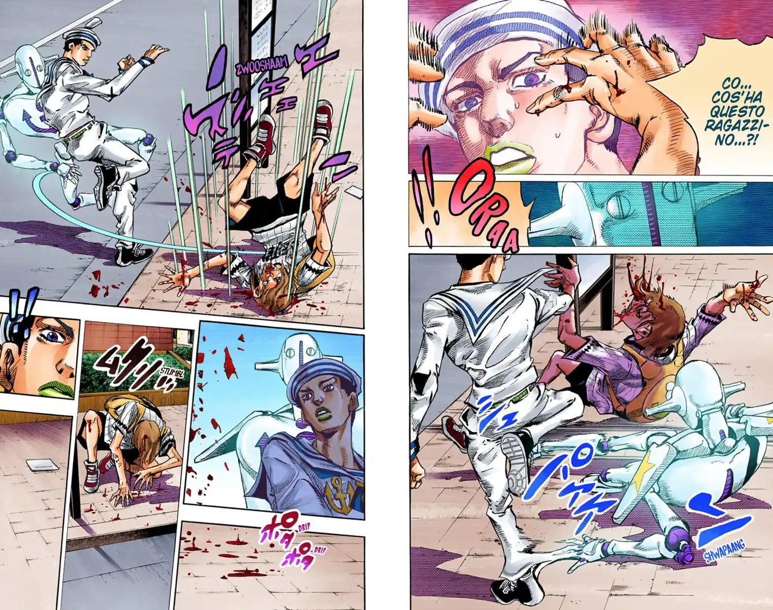 JoJo's Bizarre Adventure Part 8 - JoJolion (Official Colored) Capitolo 60 page 12