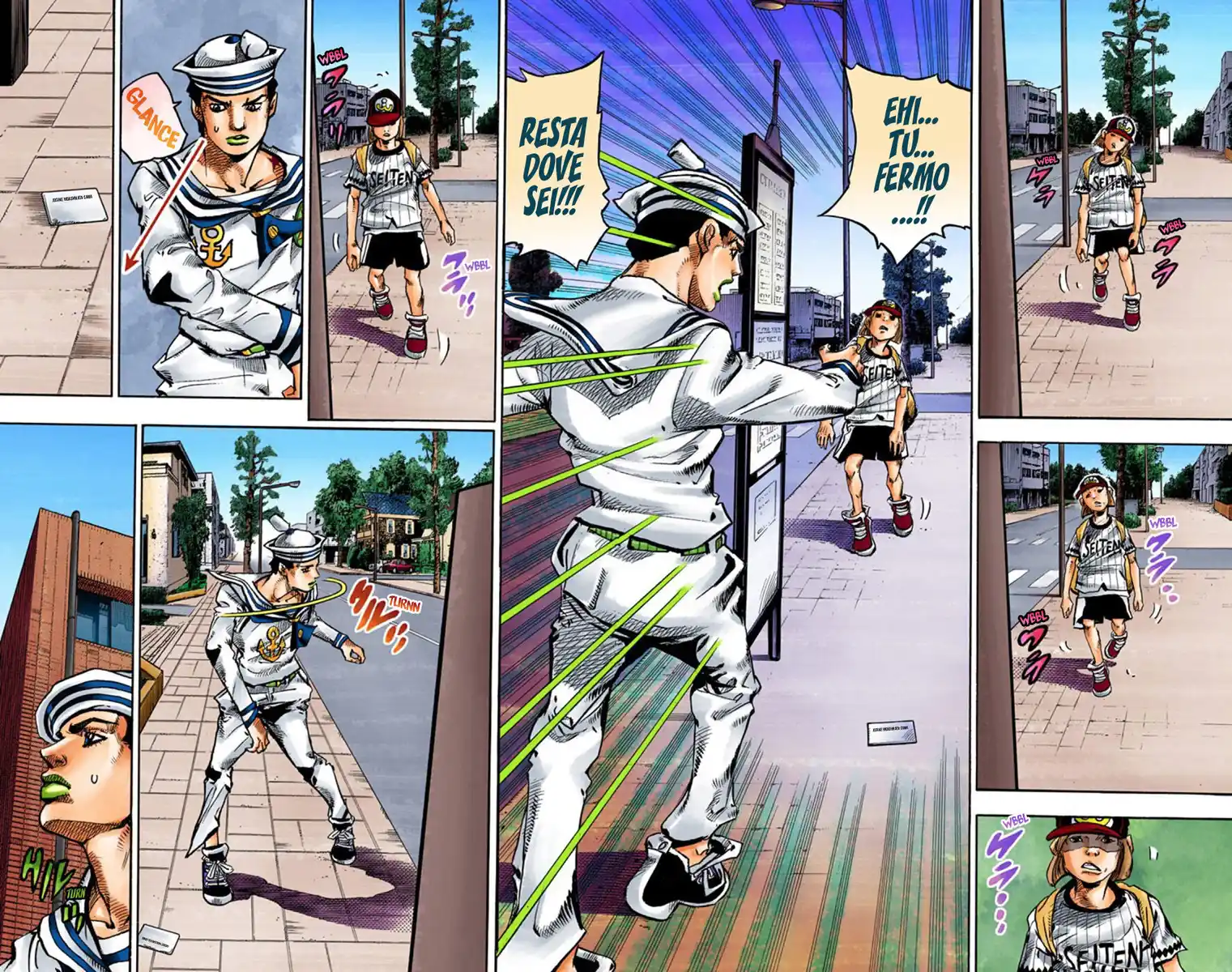 JoJo's Bizarre Adventure Part 8 - JoJolion (Official Colored) Capitolo 60 page 7