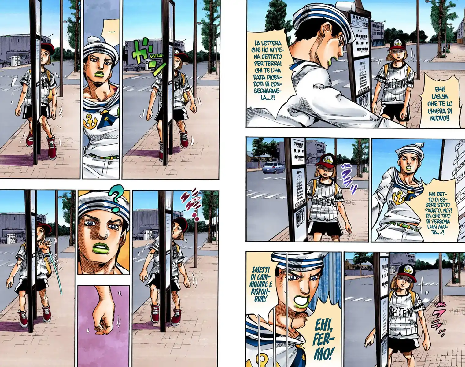 JoJo's Bizarre Adventure Part 8 - JoJolion (Official Colored) Capitolo 60 page 8