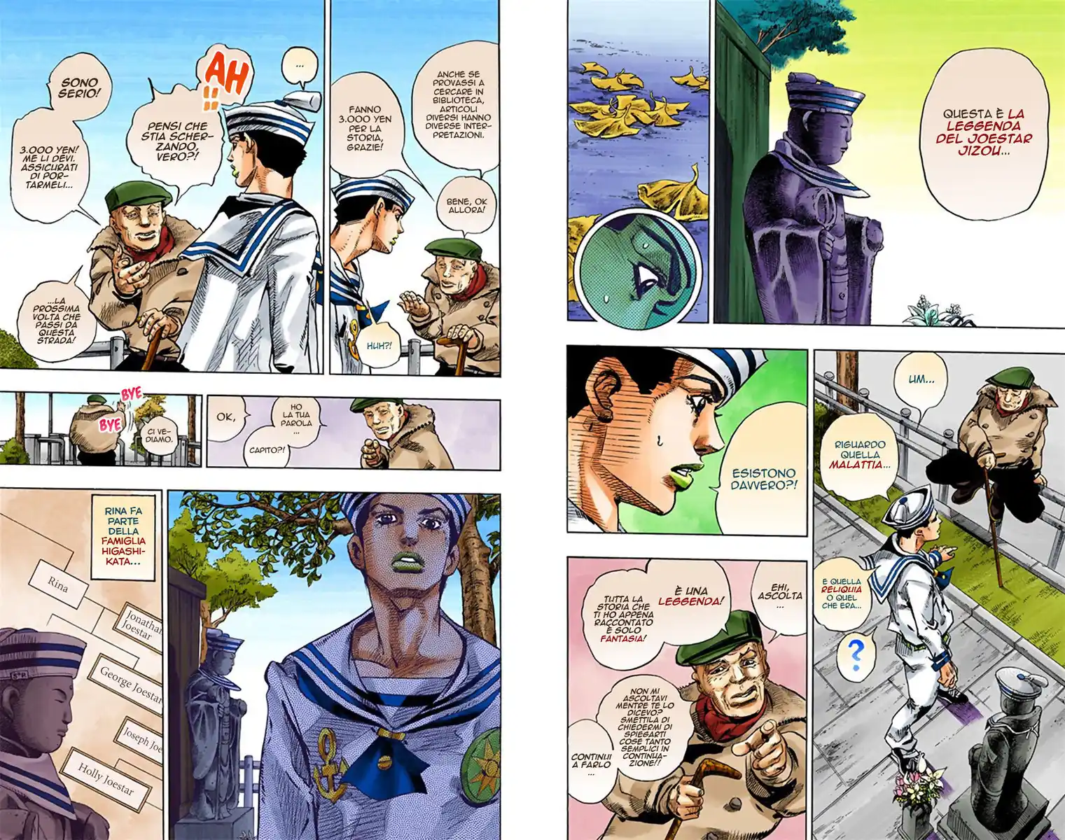 JoJo's Bizarre Adventure Part 8 - JoJolion (Official Colored) Capitolo 22 page 10